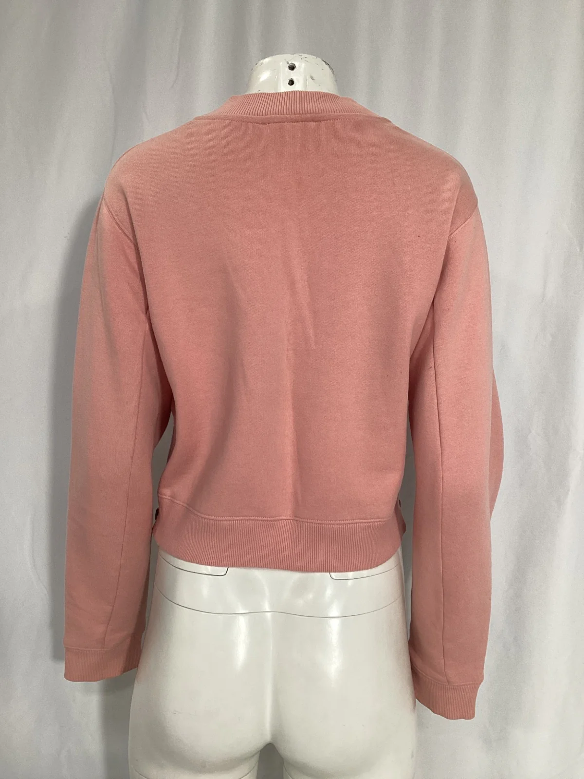 Women's Acne Studios Crewneck Sweater in Pink Cotton - Image 10