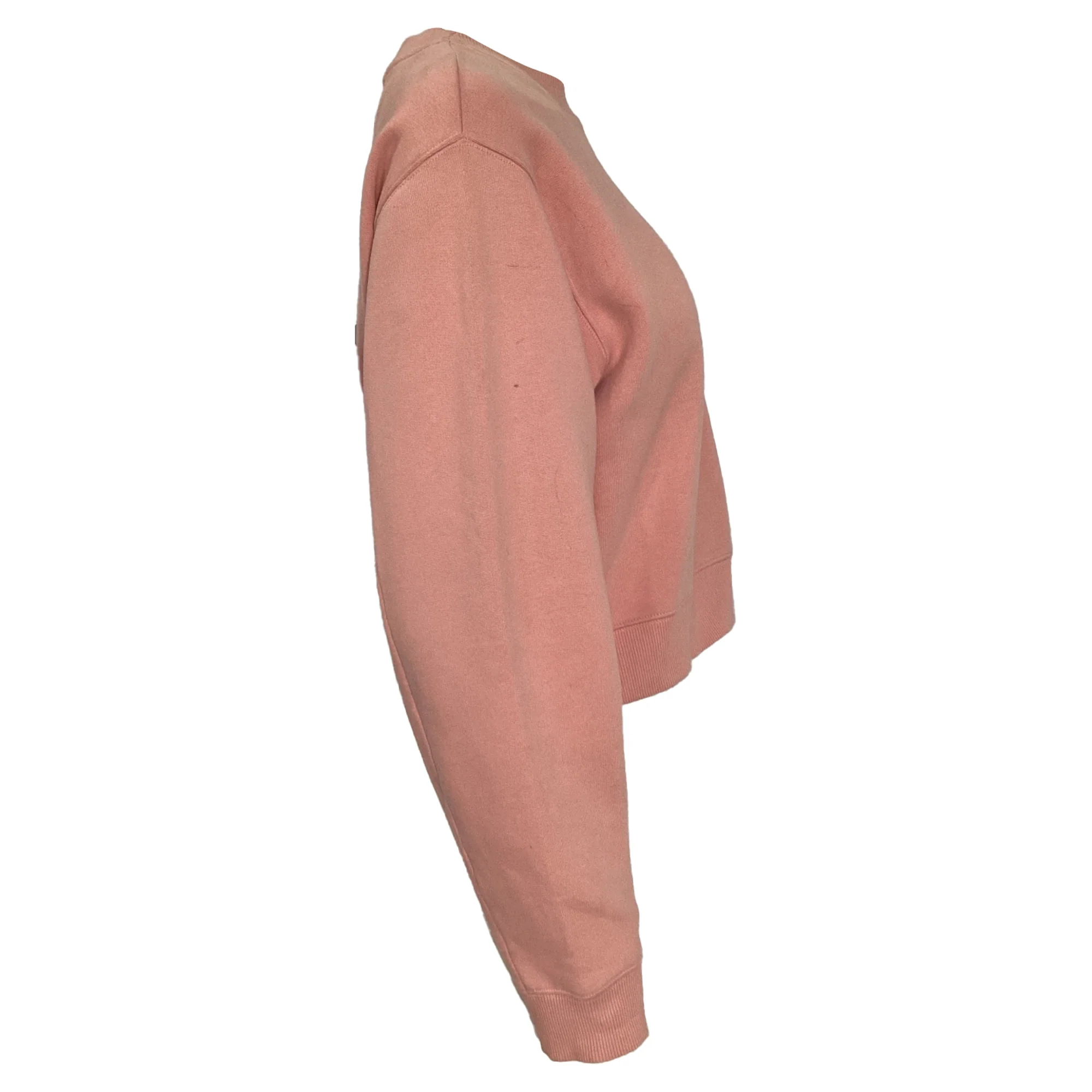 Women's Acne Studios Crewneck Sweater in Pink Cotton - Image 3