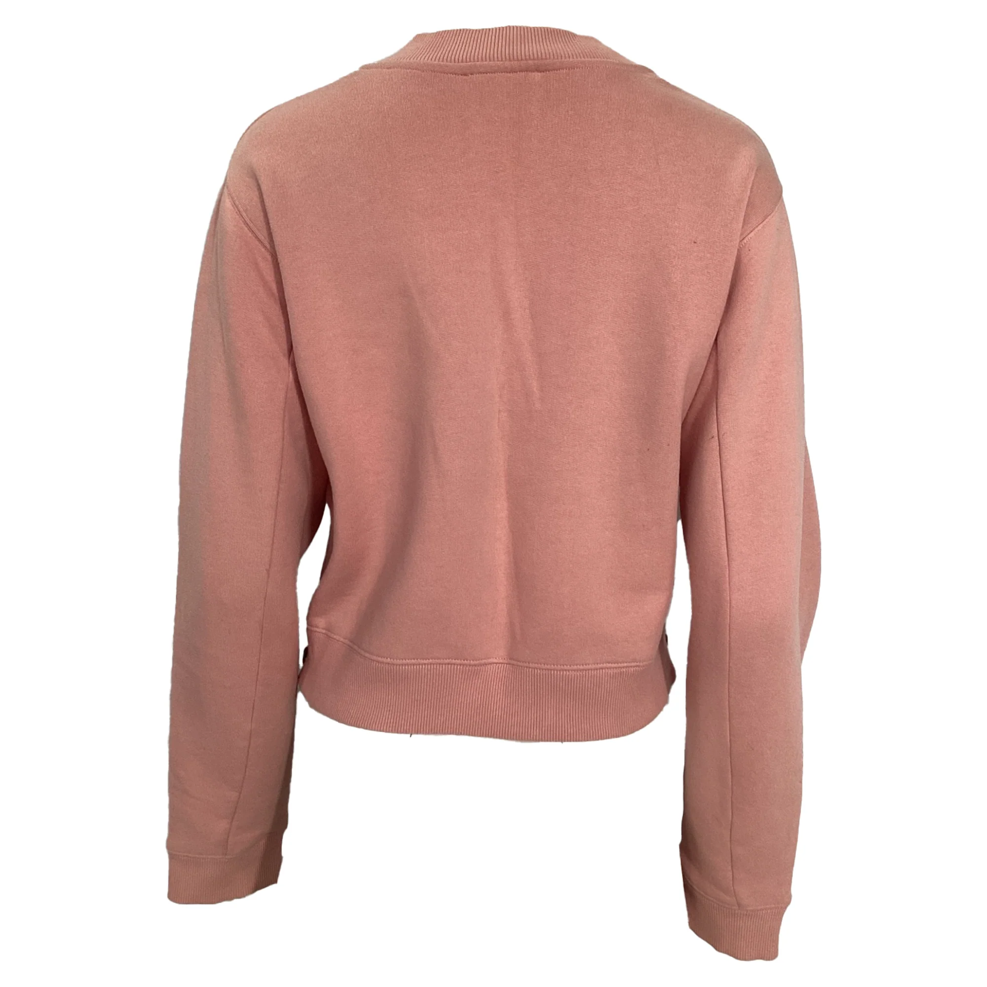 Women's Acne Studios Crewneck Sweater in Pink Cotton - Image 4