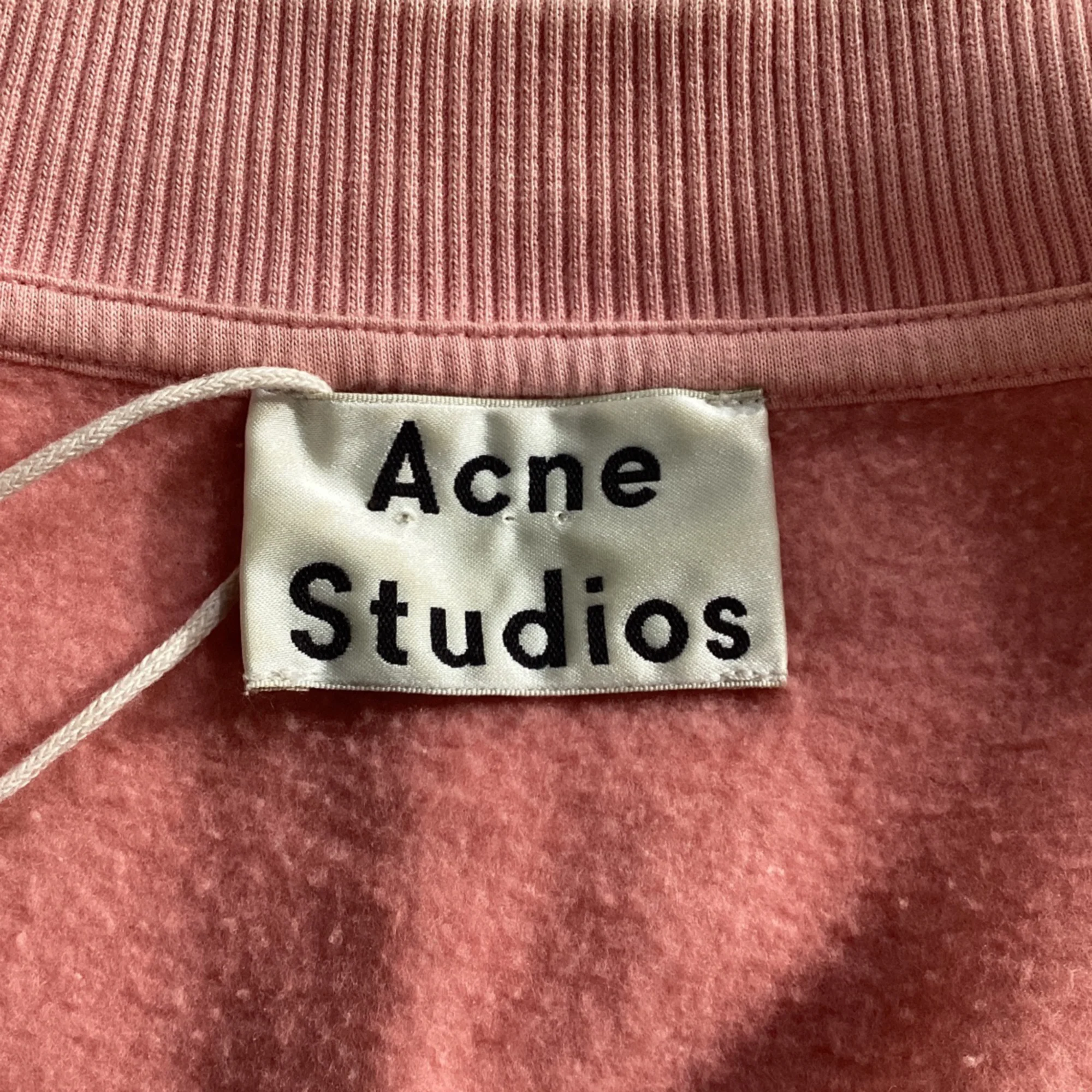 Women's Acne Studios Crewneck Sweater in Pink Cotton - Image 5