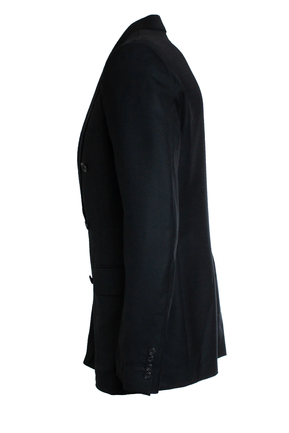 Men's Alexander McQueen, Black double breasted blazer - Image 2