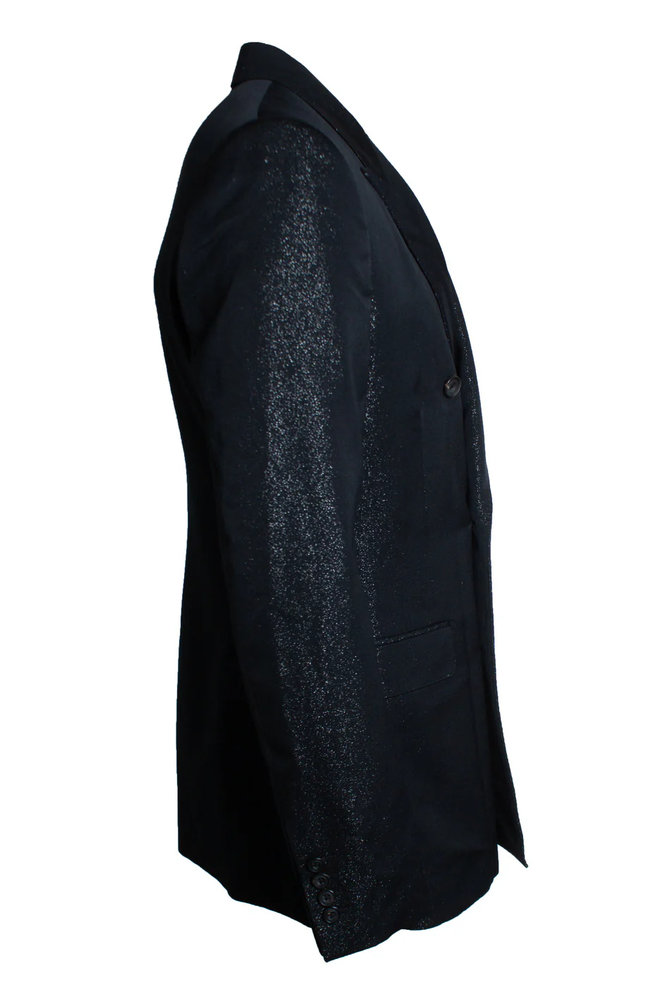 Men's Alexander McQueen, double breasted glitter blazer - Image 3