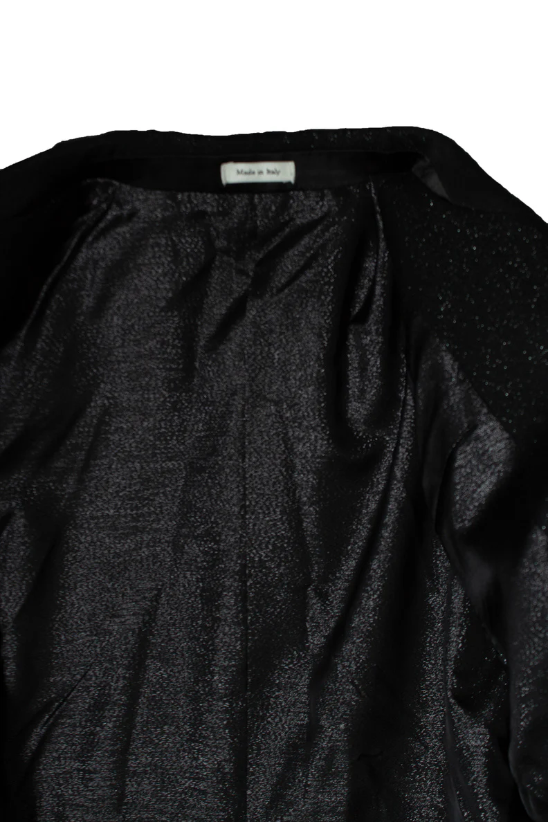 Men's Alexander McQueen, double breasted glitter blazer - Image 5