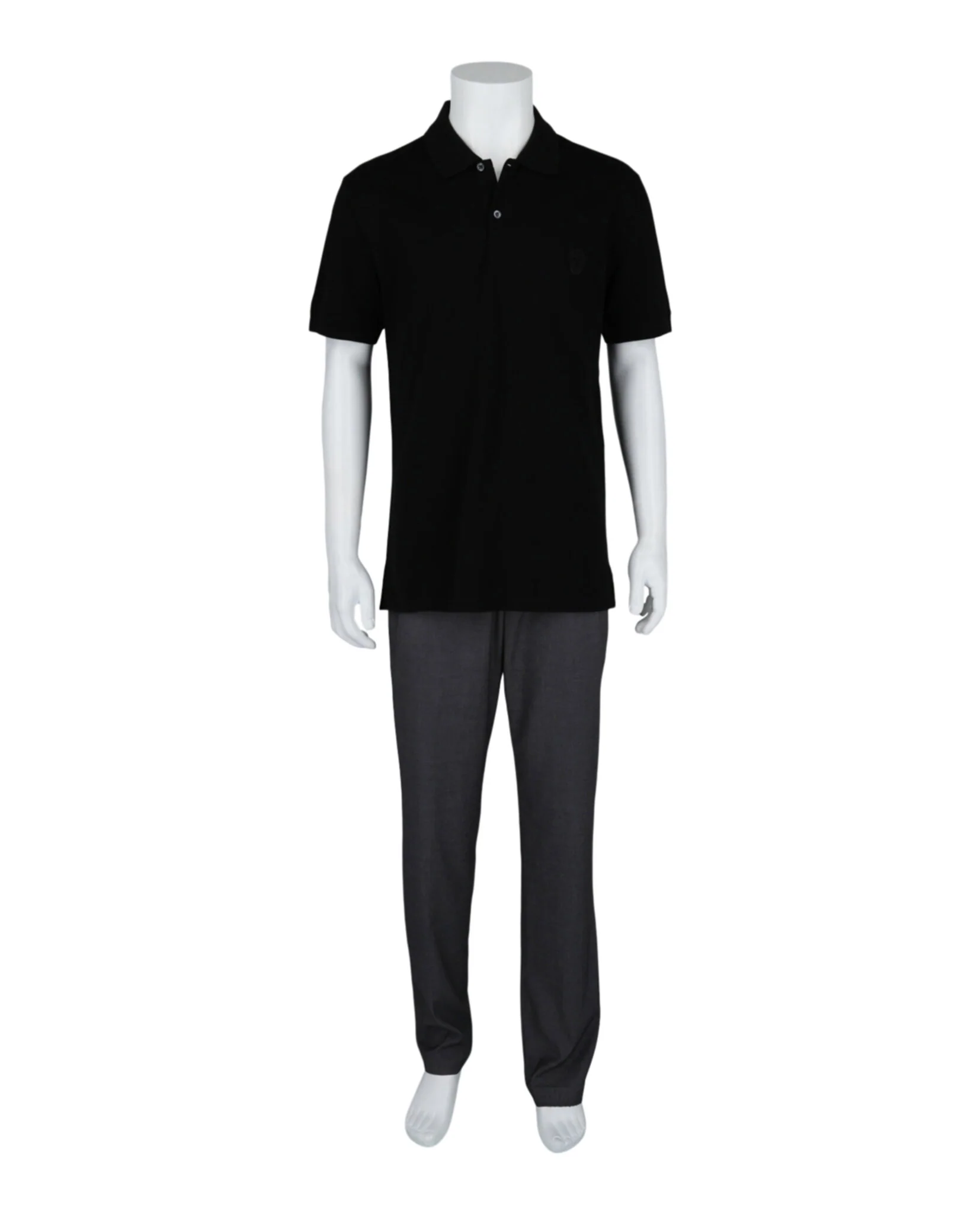 Men's Skull Polo Shirt - Image 4