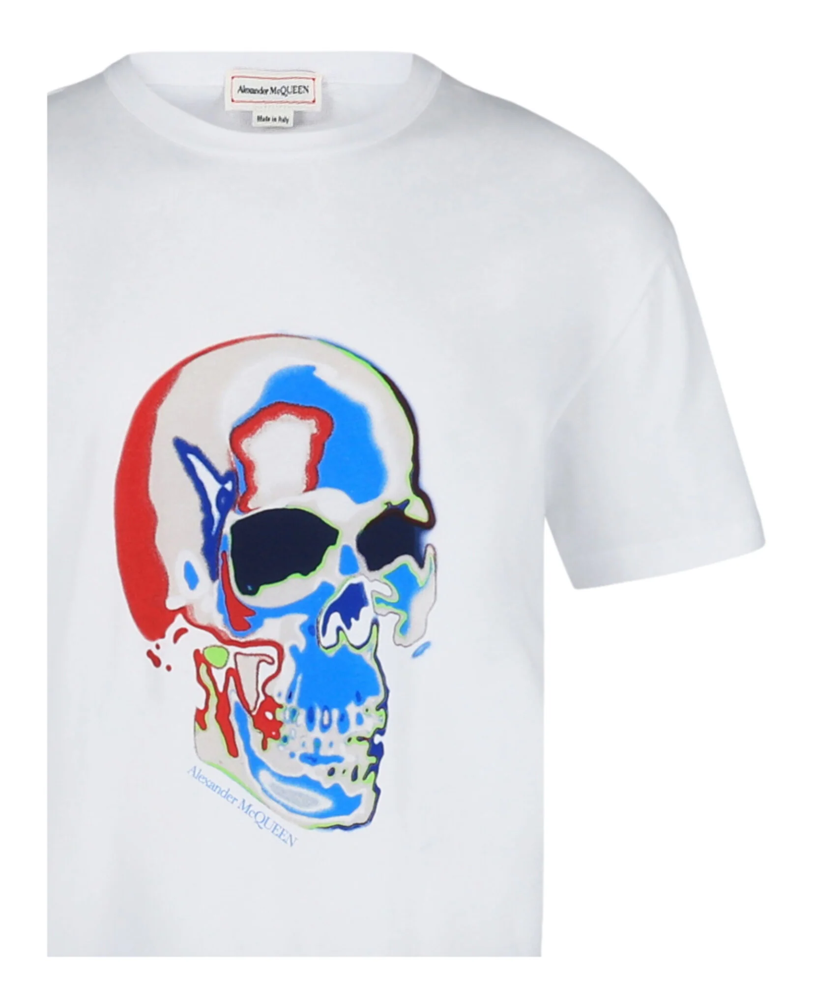 Men's Solarized Skull Graphic T-Shirt - Image 3