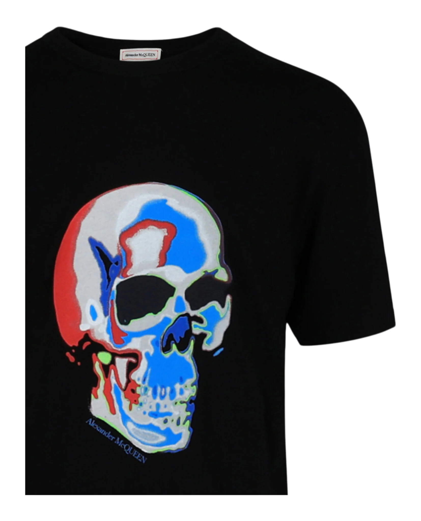 Men's Solarized Skull Graphic T-Shirt - Image 3