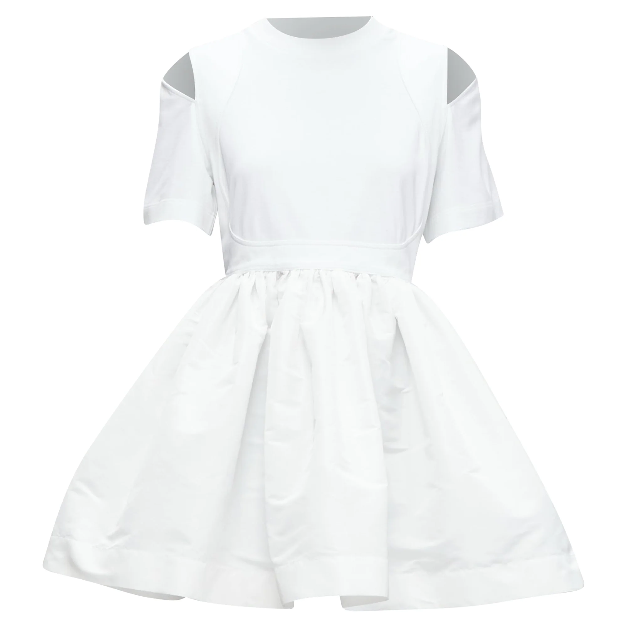Women's Alexander McQueen cut out shoulder short dress