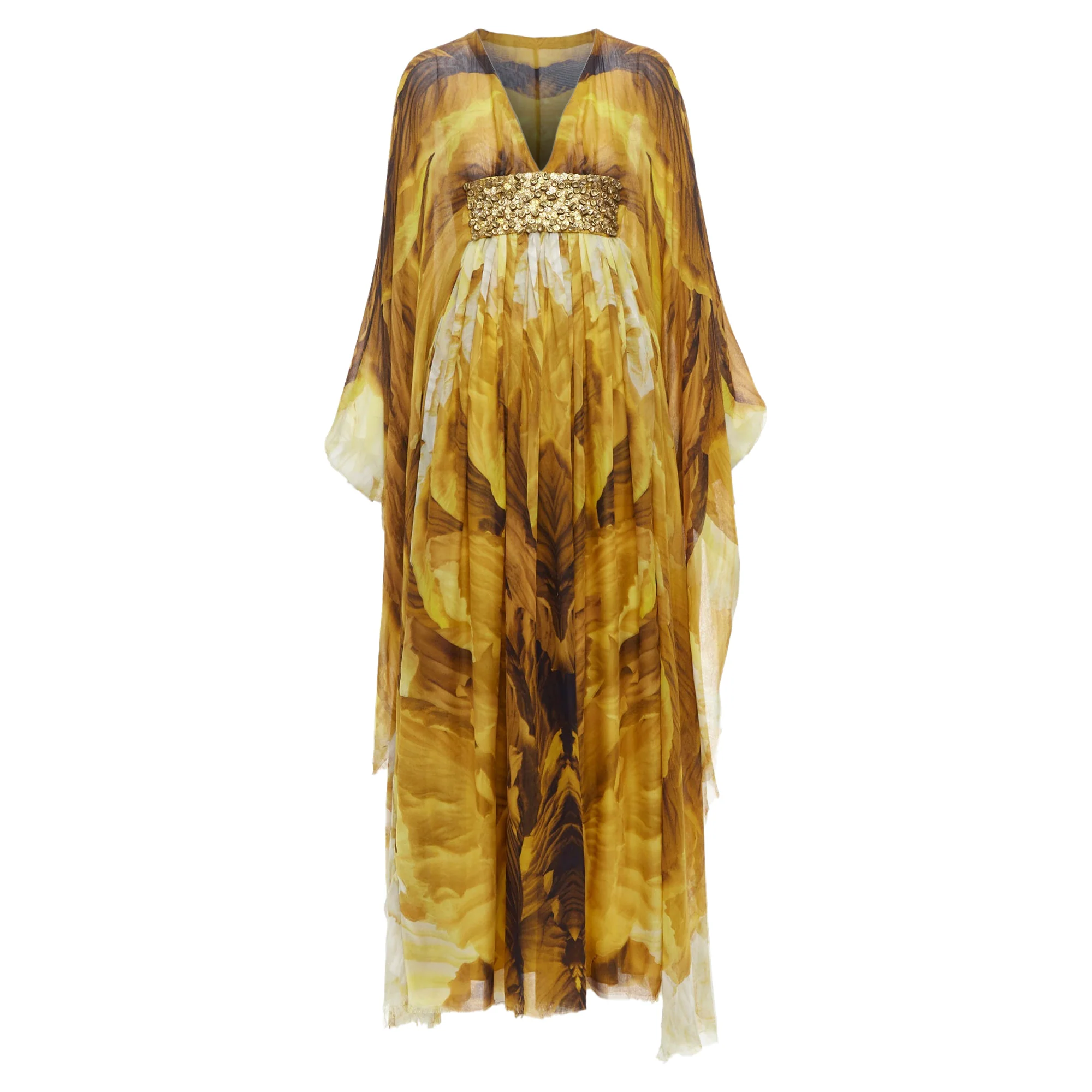 Women's Alexander Mcqueen Embellished Kaftan Dress