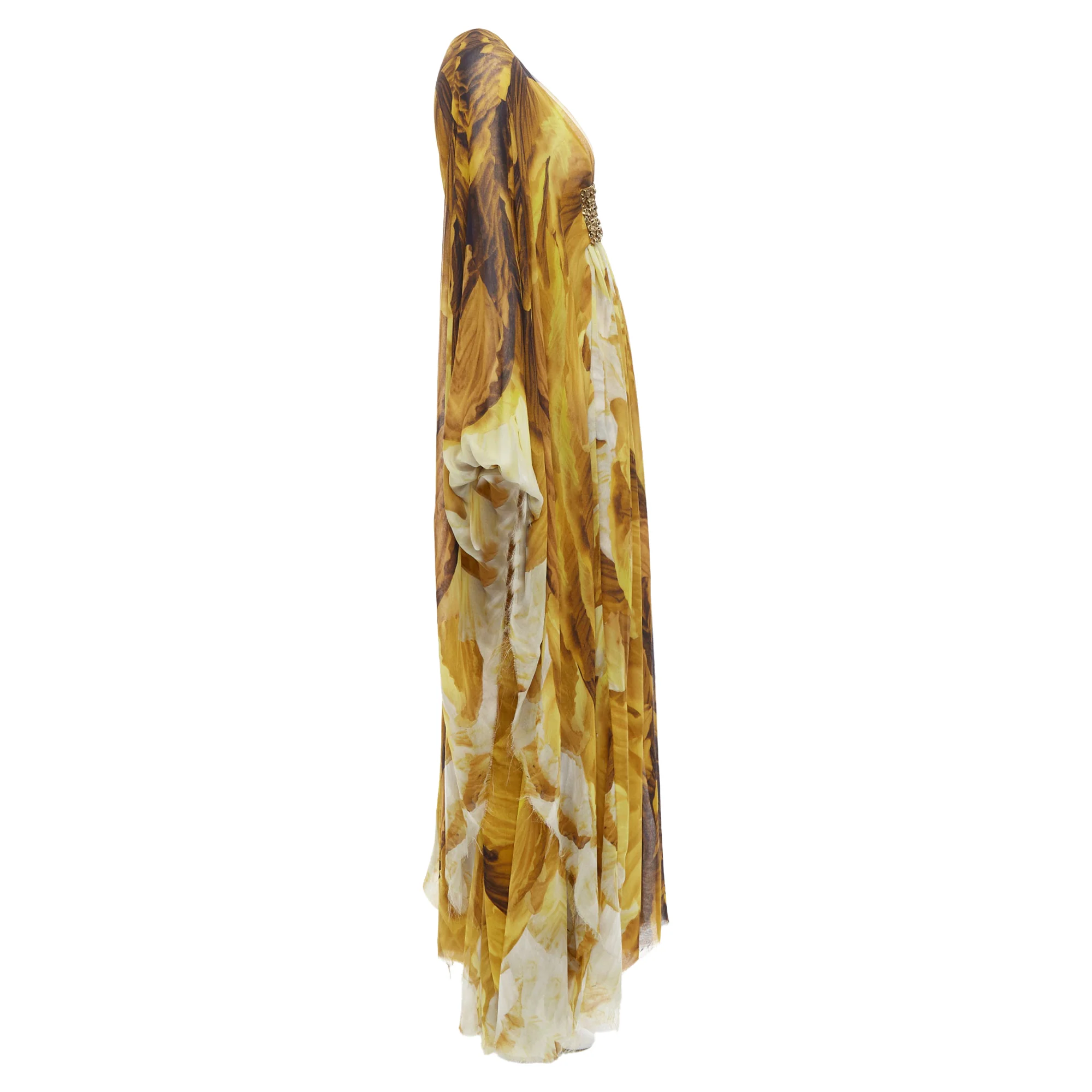 Women's Alexander Mcqueen Embellished Kaftan Dress - Image 4