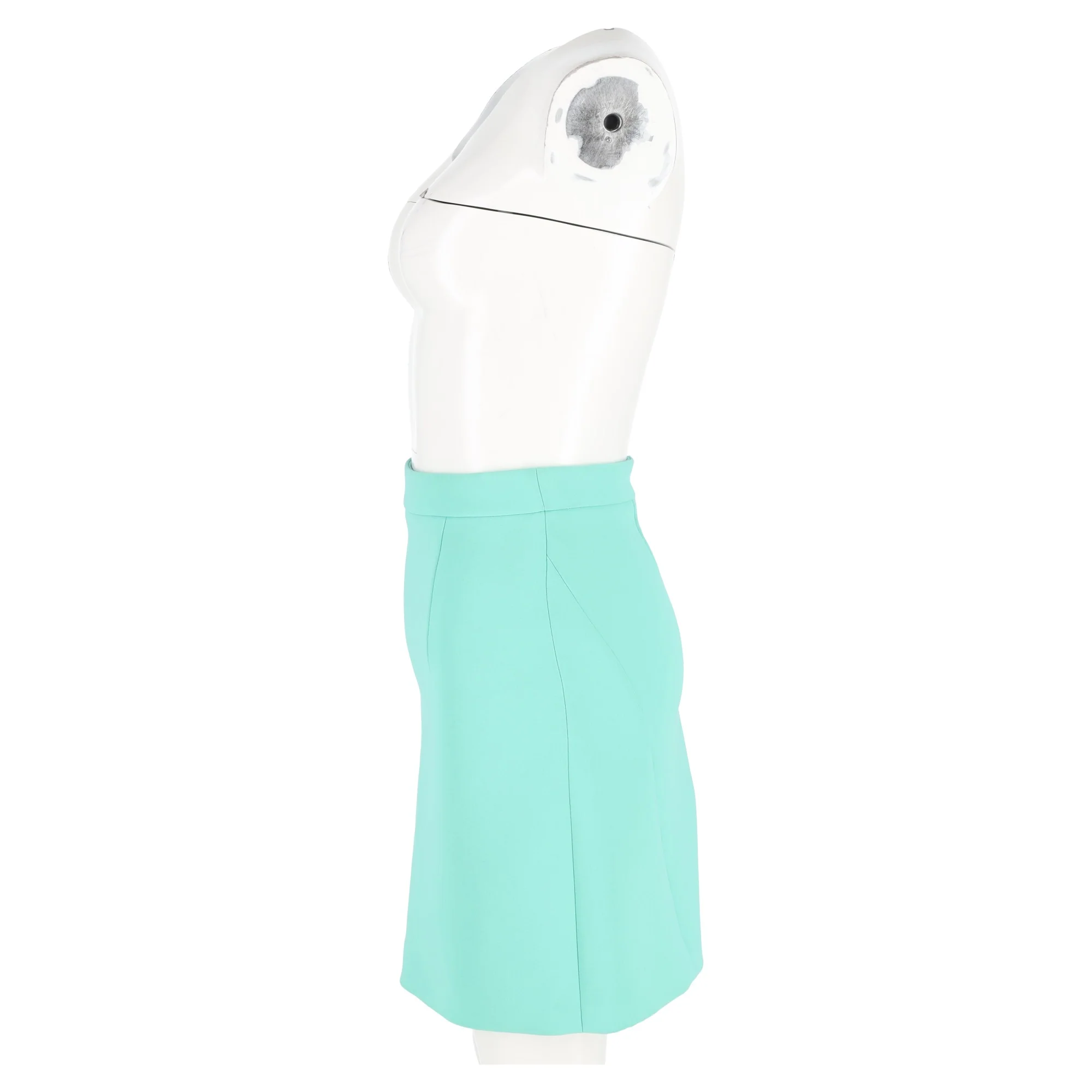 Women's McQ by Alexander McQueen Skirt in Turquoise Polyester - Image 5