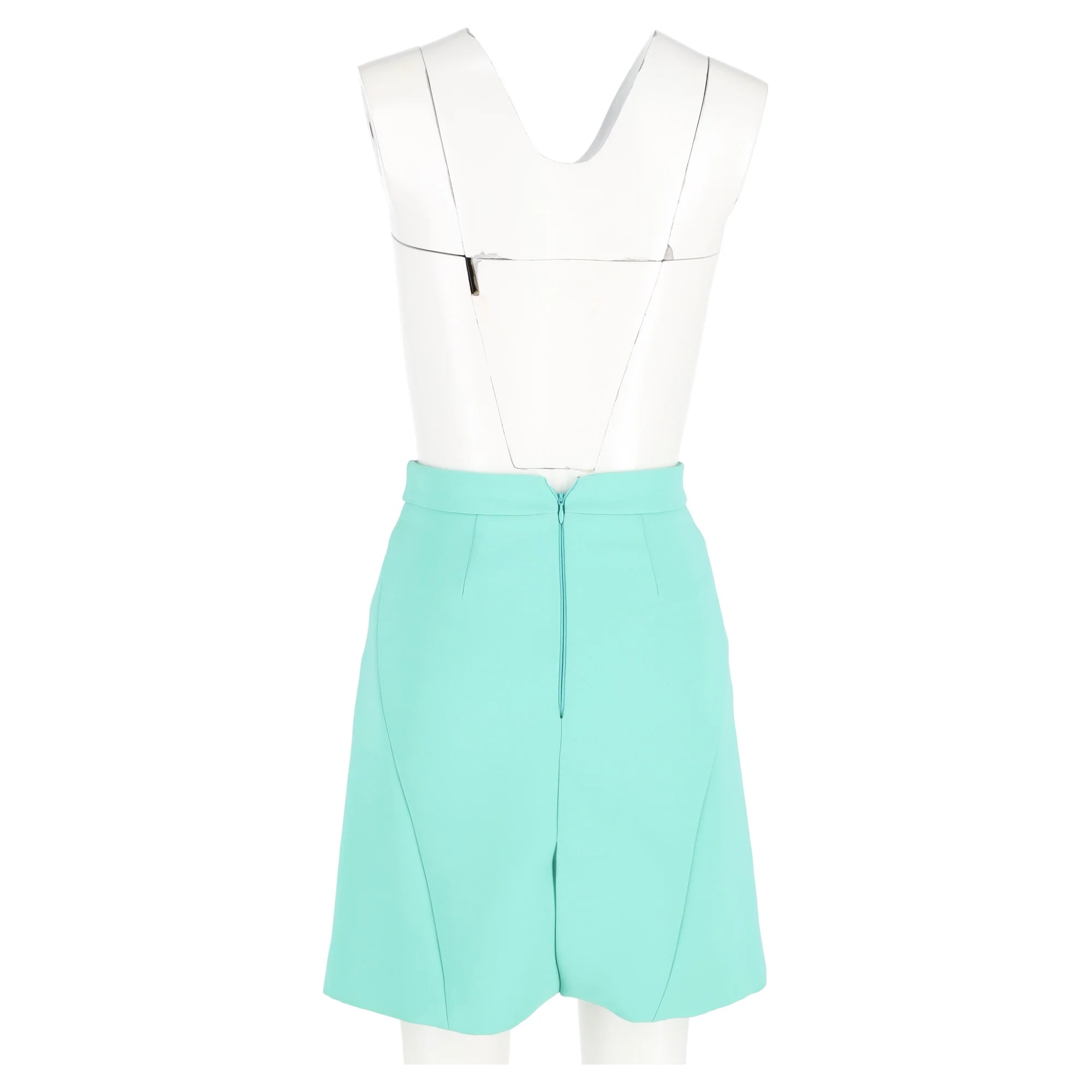 Women's McQ by Alexander McQueen Skirt in Turquoise Polyester - Image 6