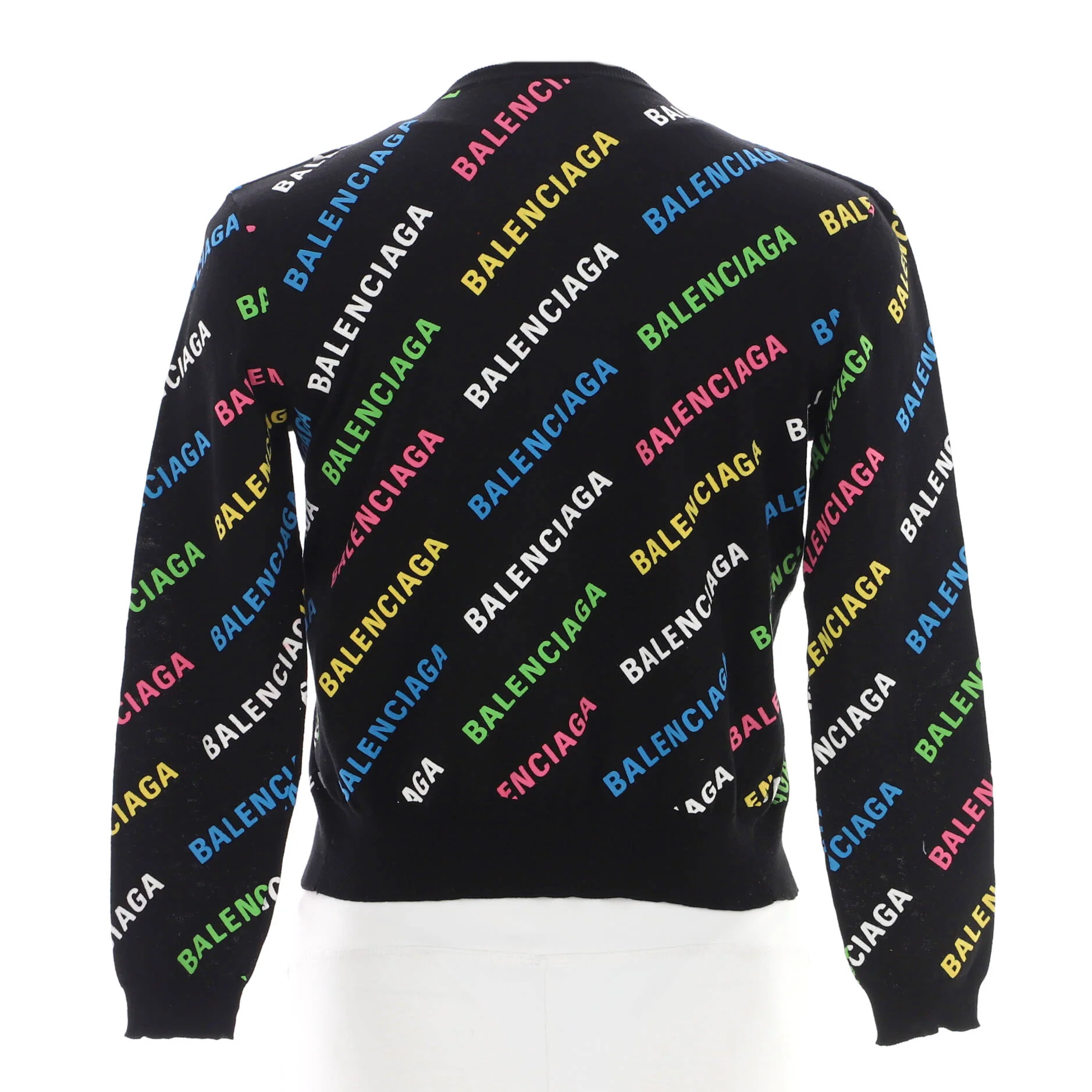 All Over Logo Cardigan Cotton Blend - Image 2