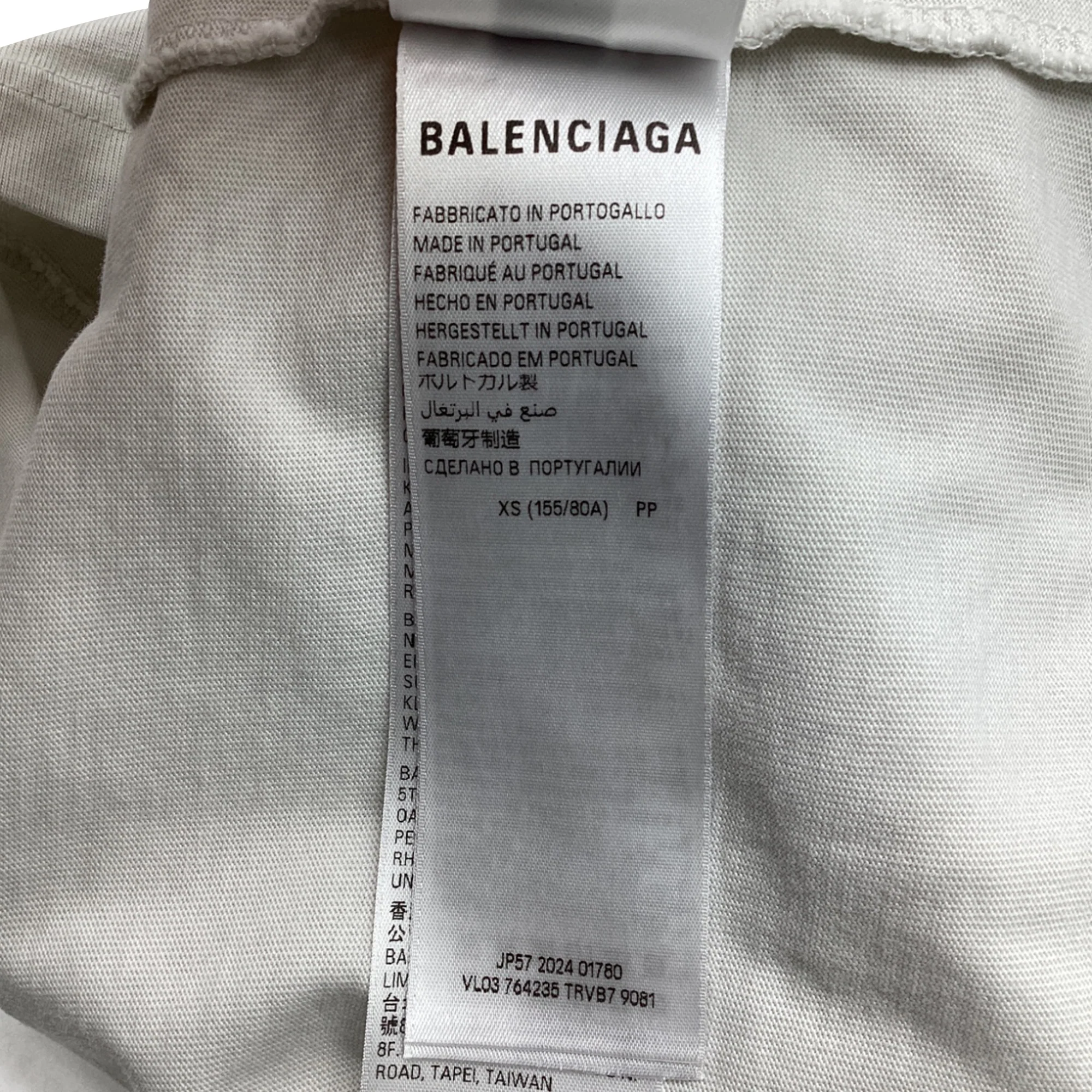 Men's Balenciaga x Under Armour T-shirt in White Cotton - Image 6