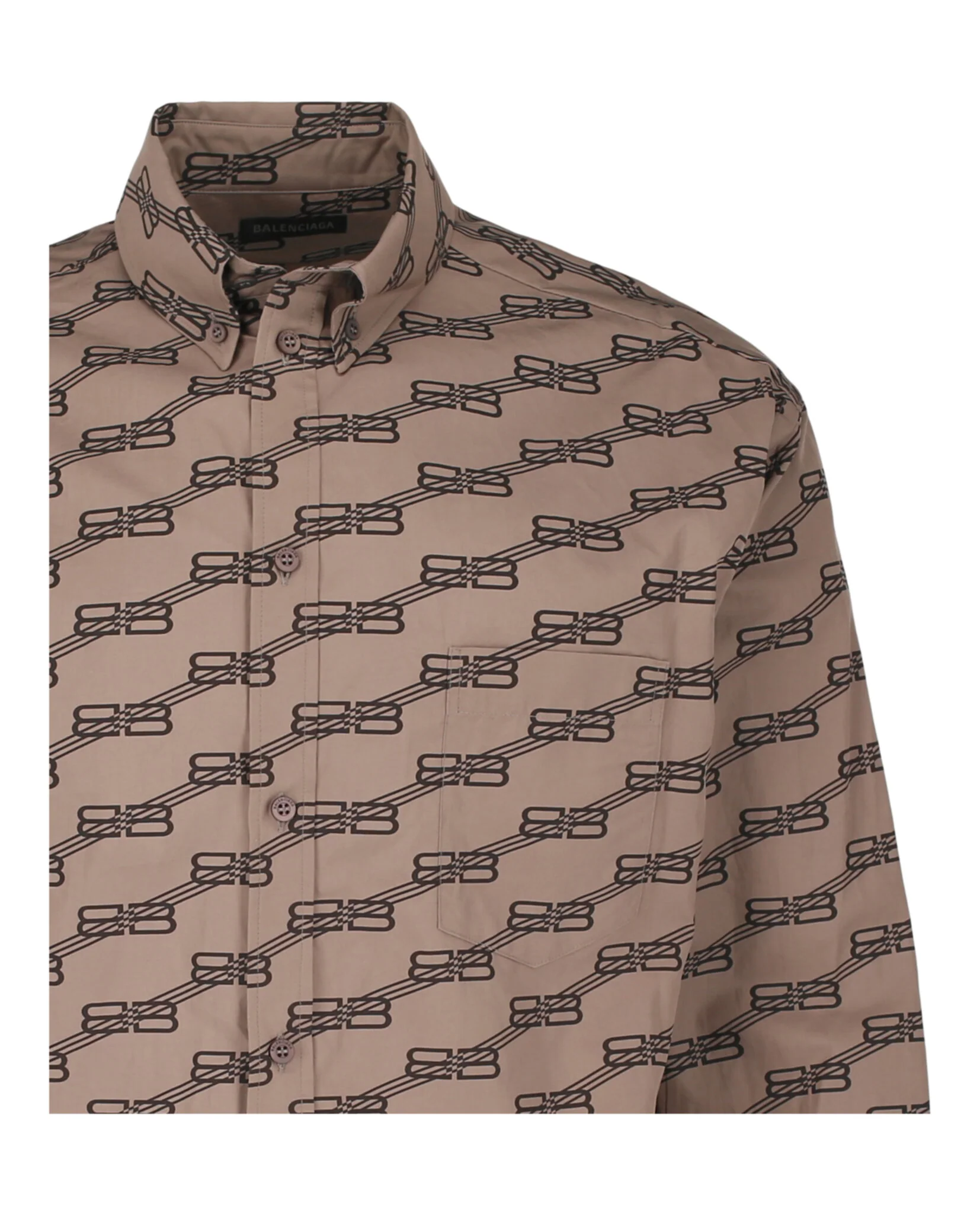 Men's Monogram Long Sleeve Shirt - Image 3