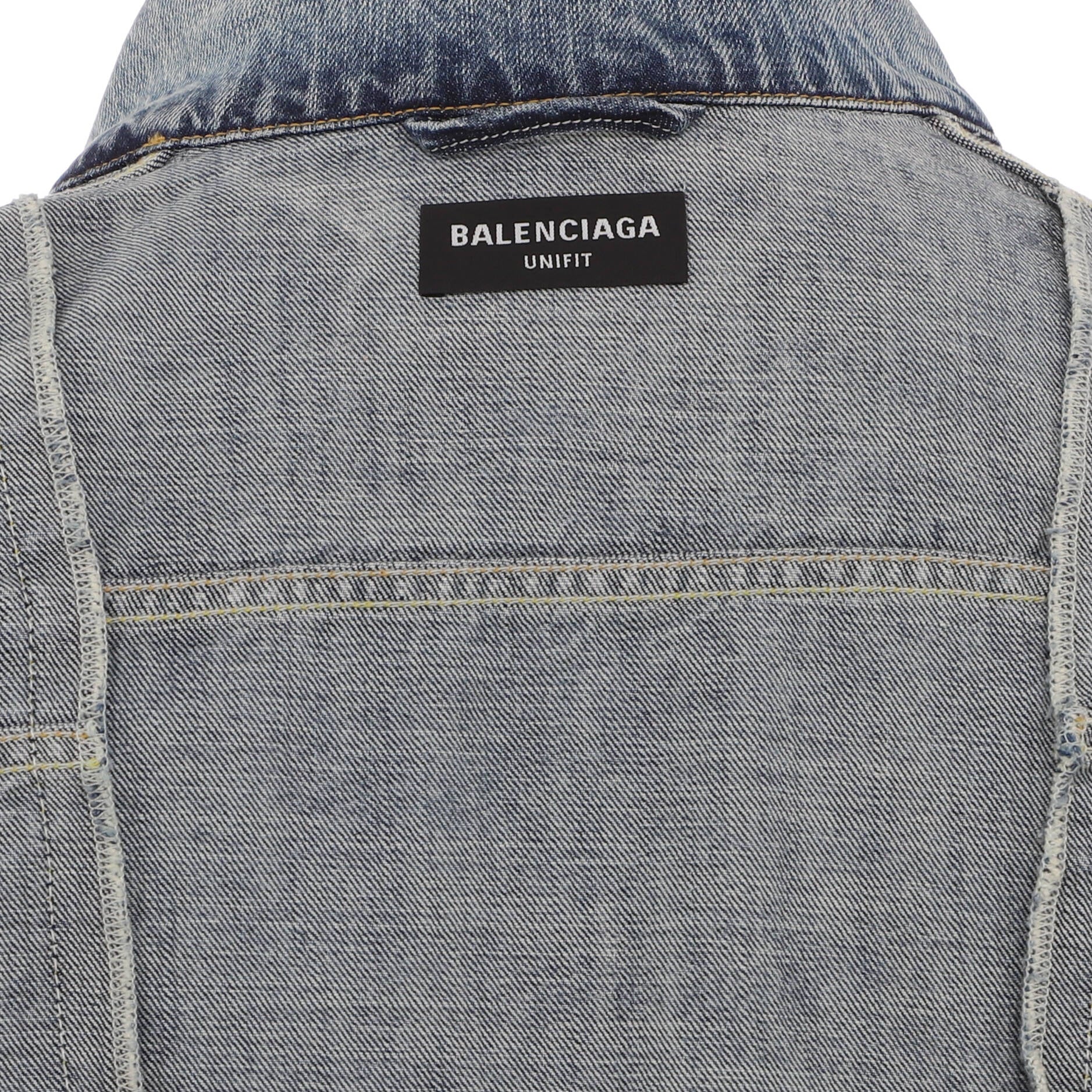 Men's Reconstructed Two Pocket Jacket Denim - Image 3