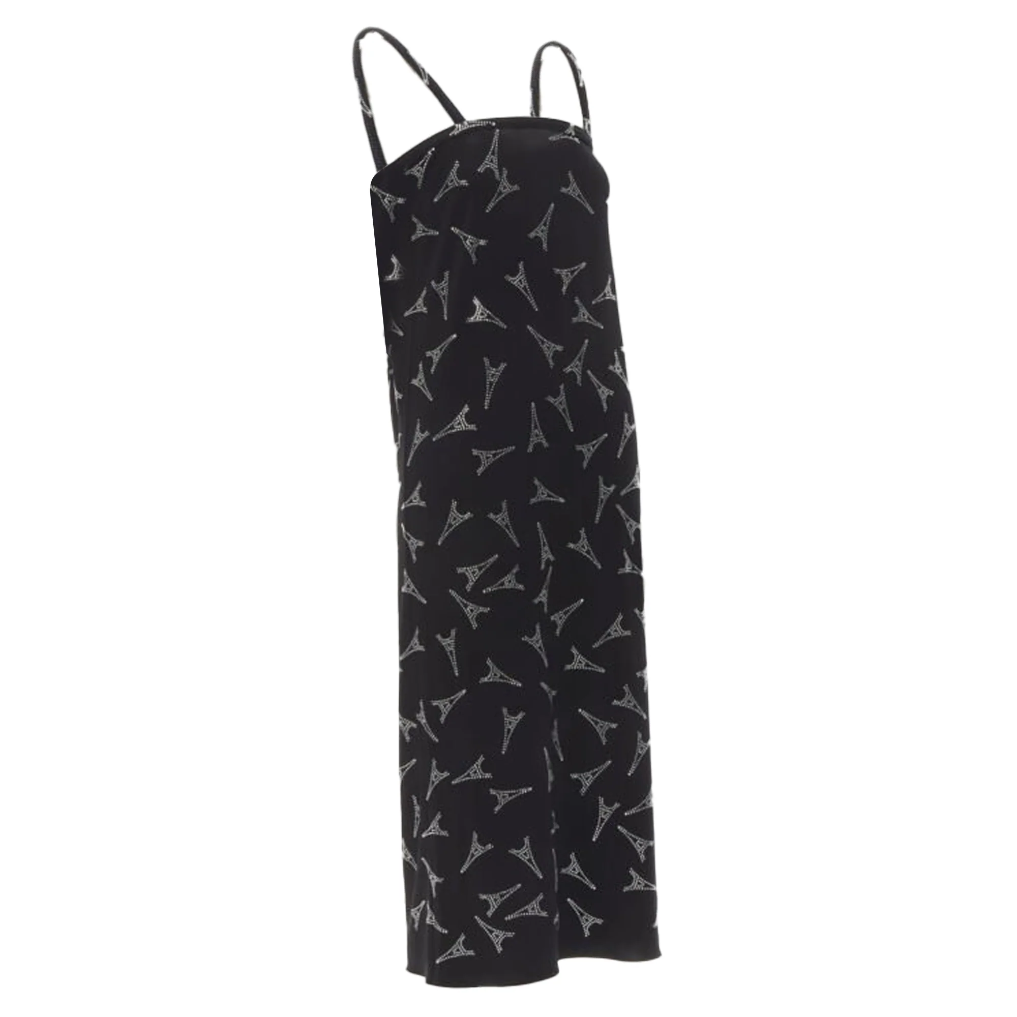 Women's Balenciaga Eiffel Tower crystal boned bustier dress - Image 3