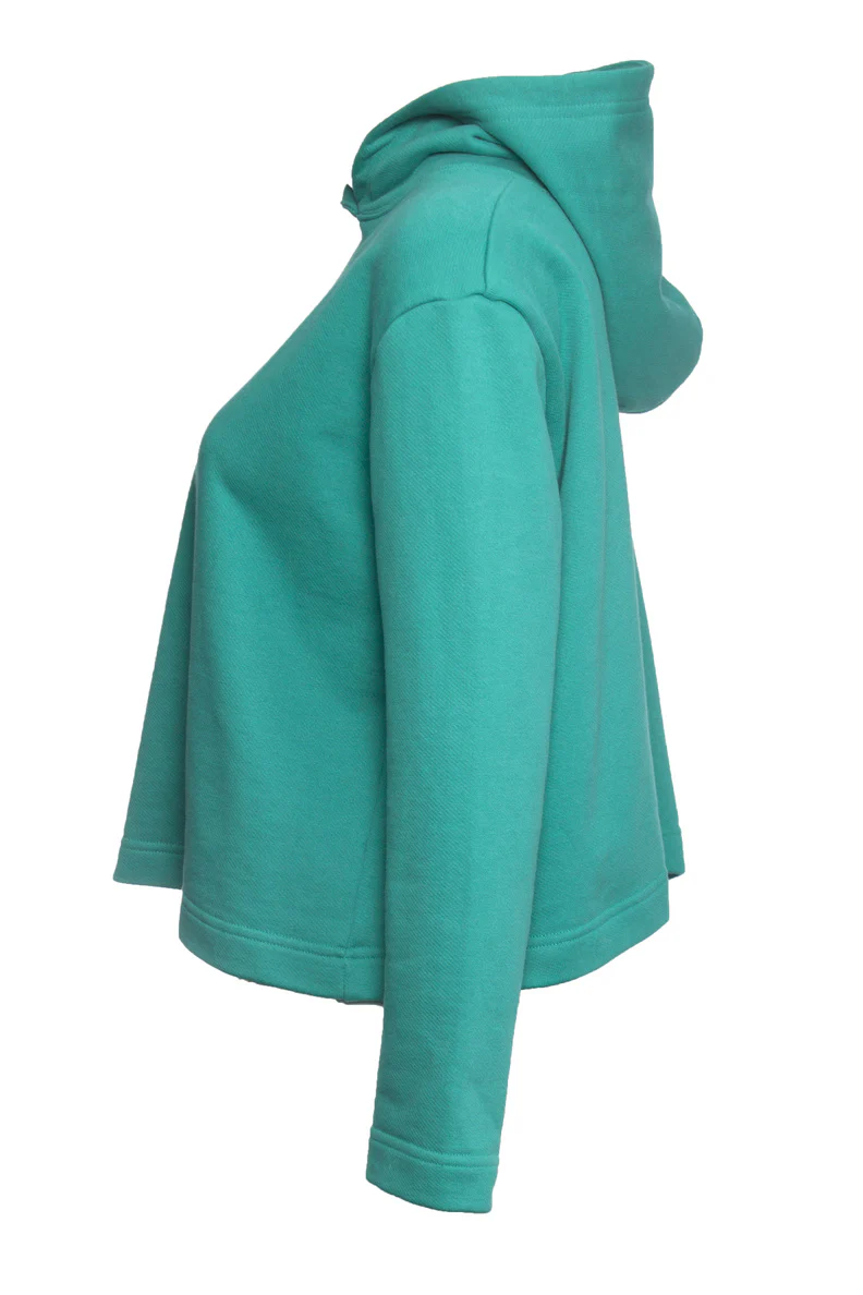 Women's Balenciaga Green hooded sweater - Image 2