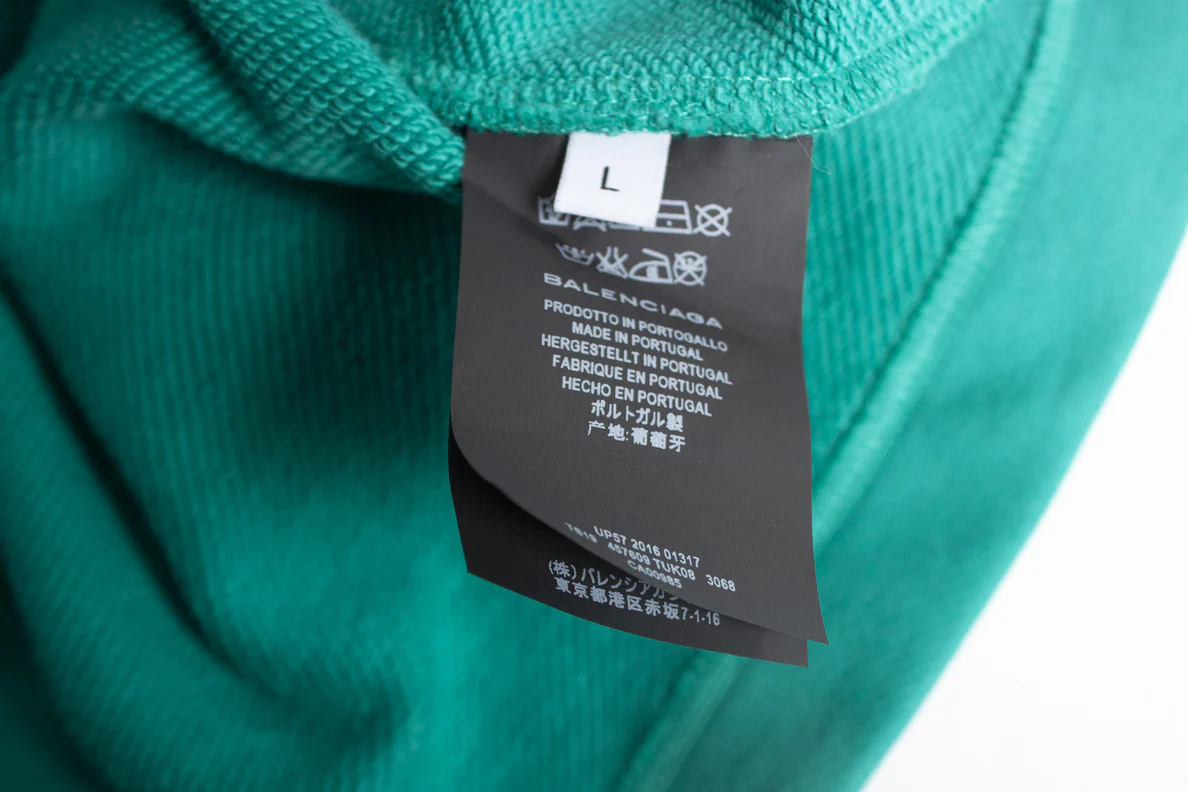 Women's Balenciaga Green hooded sweater - Image 6