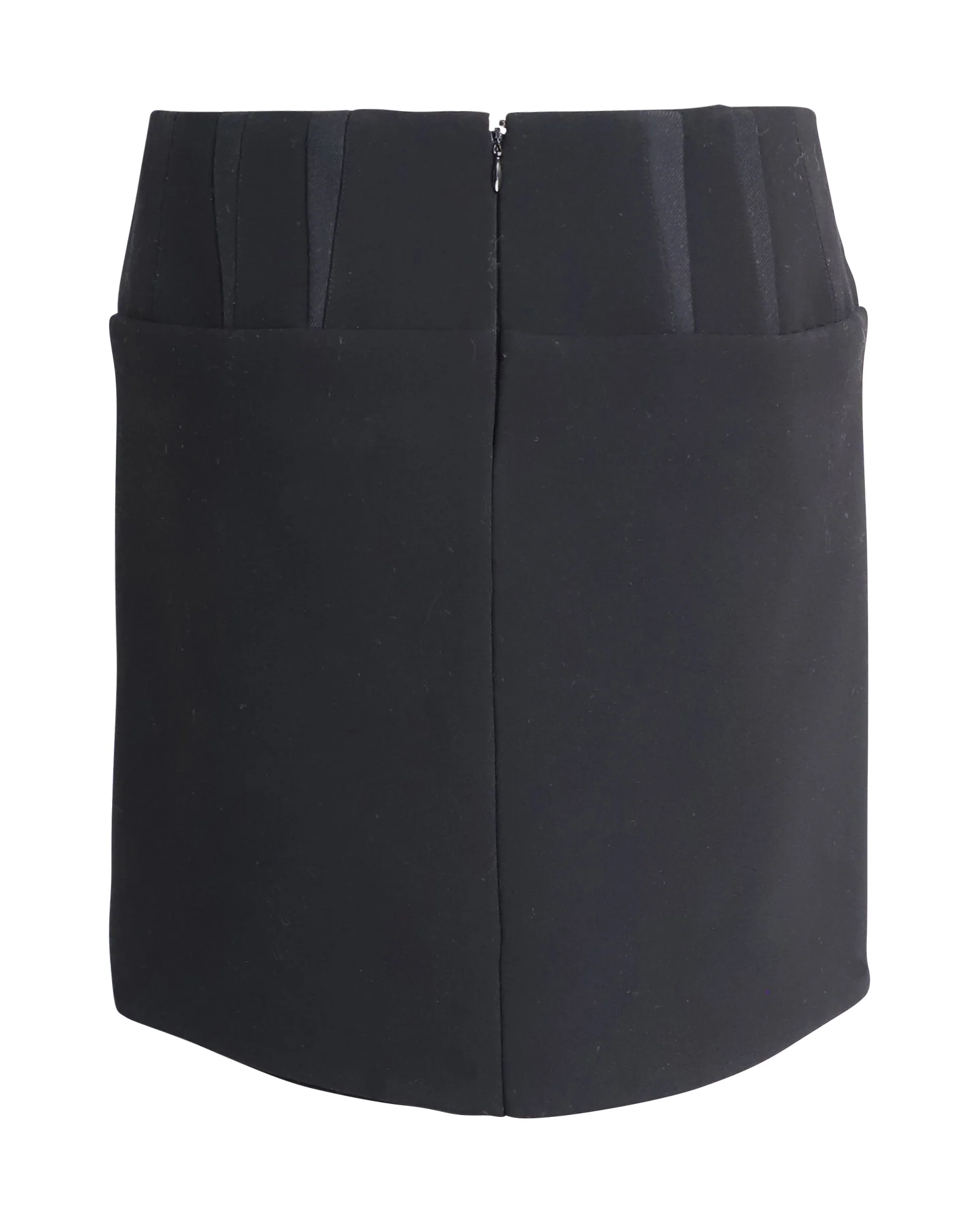 Women's Balenciaga Mini Skirt in Black Acetate - Image 3