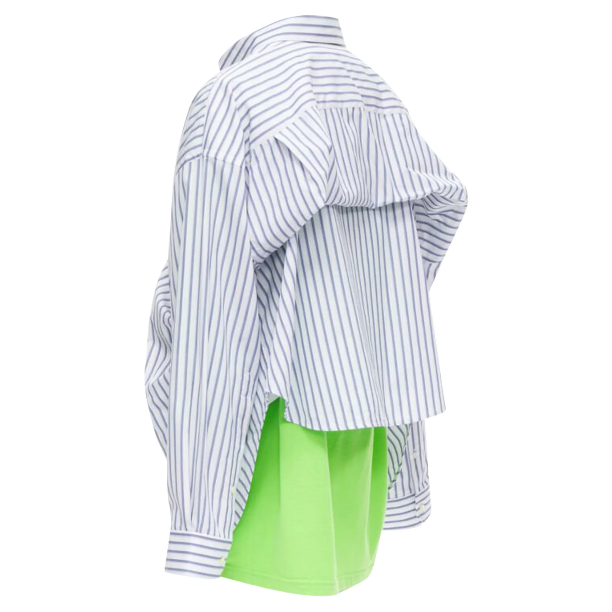 Women's Balenciaga t-shirt striped shirt draped top