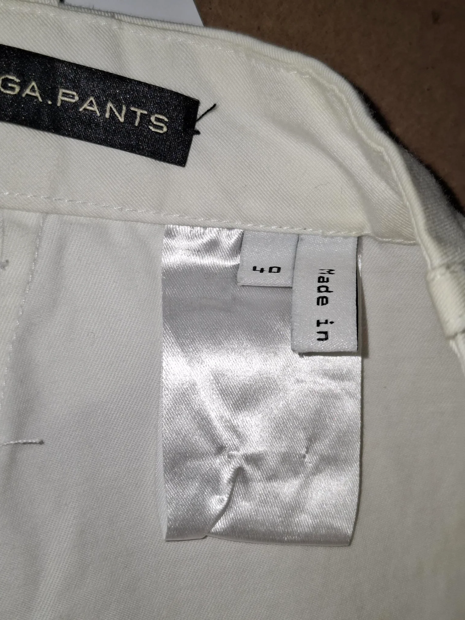 Women's Balenciaga Trousers in White Cotton - Image 8