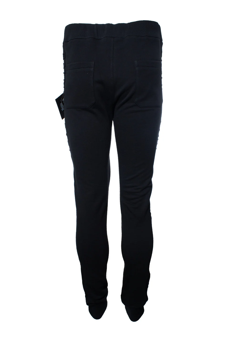 Men's Balmain, black joggers with embossed logo - Image 3