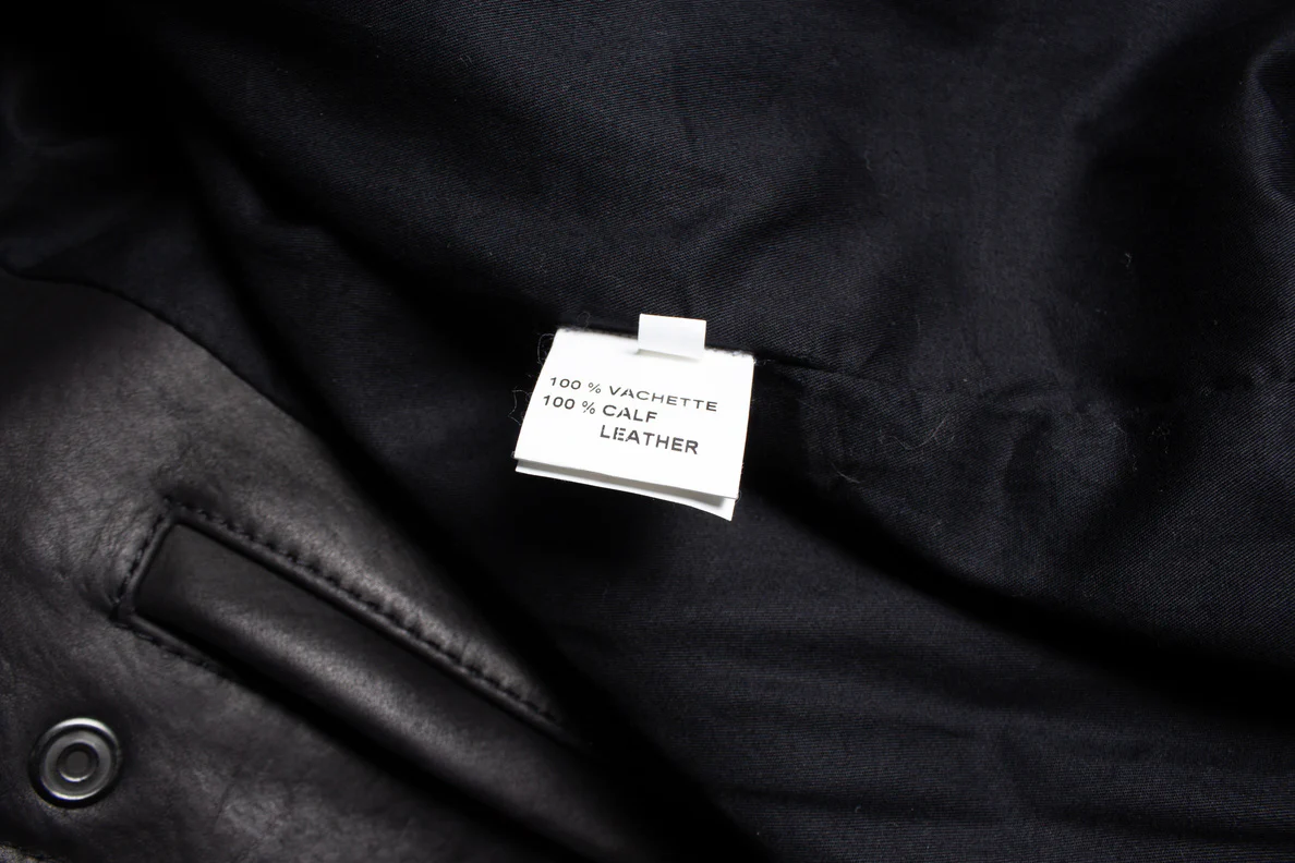 Men's Balmain, leather biker jacket - Image 5