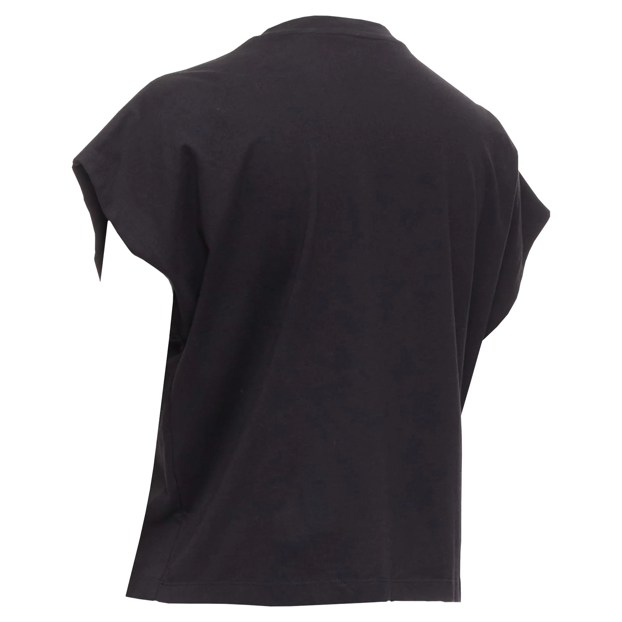 Women's Balmain cotton pearl bead embellished crop tshirt - Image 6