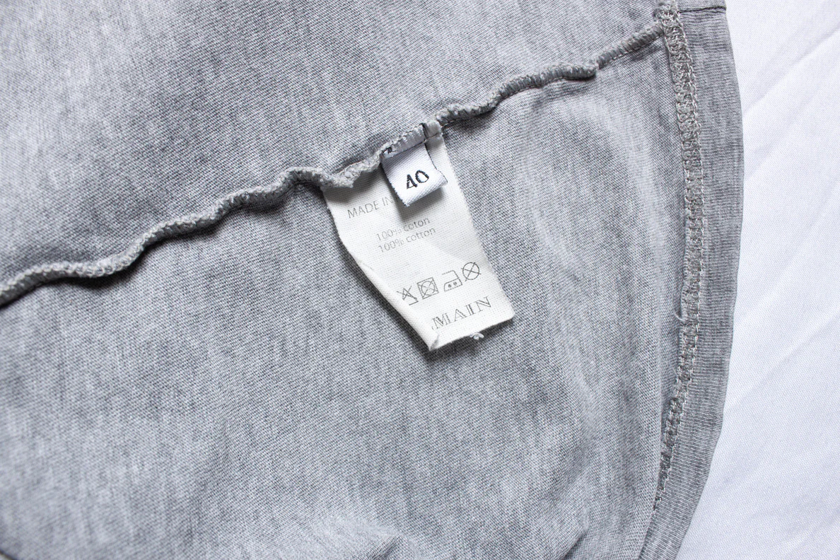 Women's Balmain tanktop in grey with print - Image 5