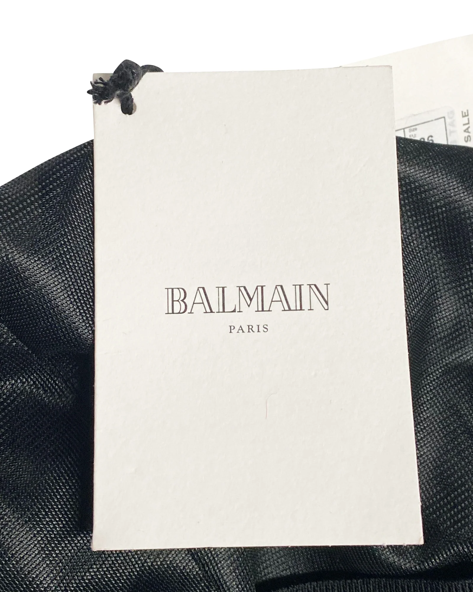 Women's Balmain Tweed Pencil Skirt in Multicolor Polyamide - Image 6