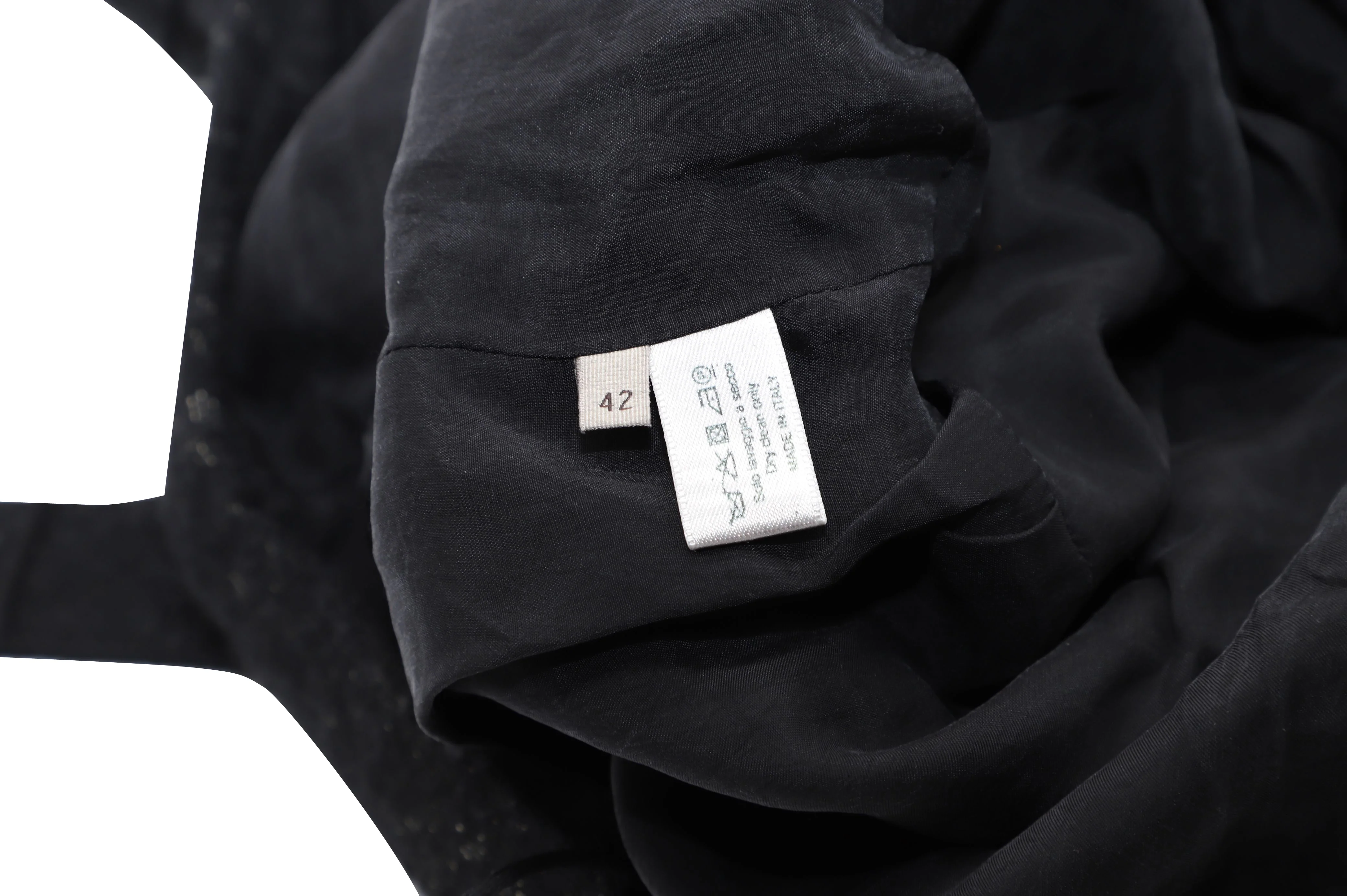 Women's Bottega Veneta Belted Shift Dress in Black Viscose - Image 4