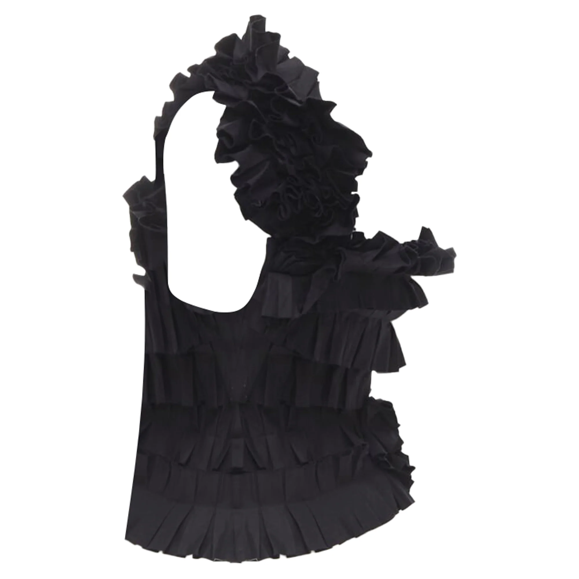 Women's Bottega Veneta Pleated Corset Bustier Top - Image 6