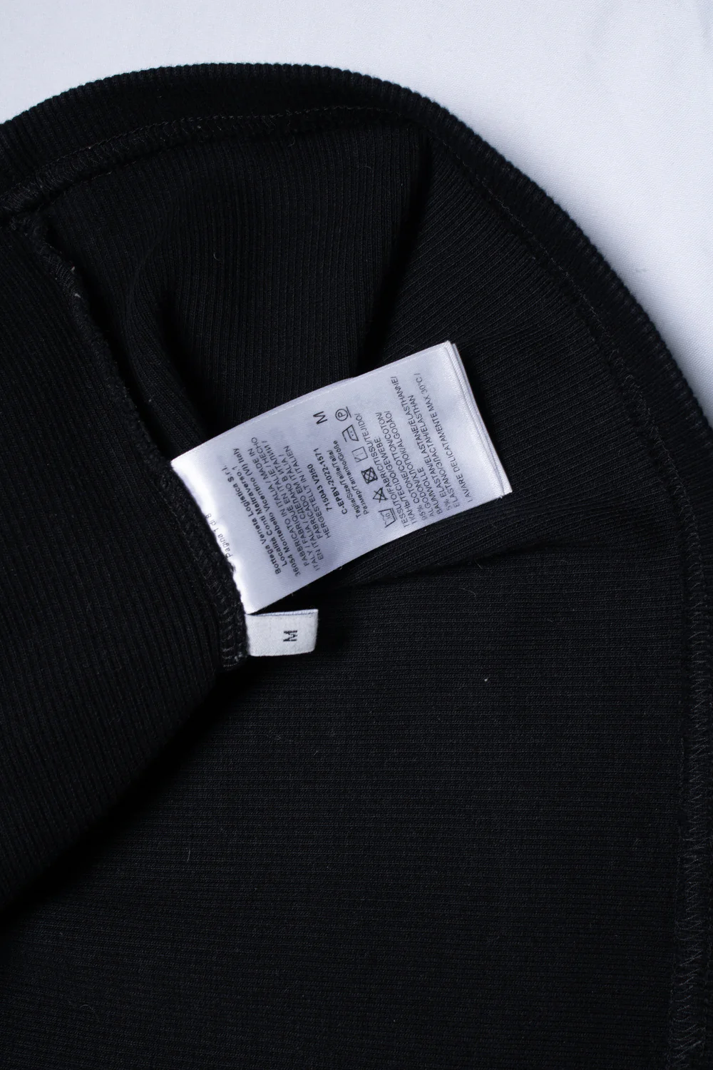 Women's Bottega Veneta, ribbed tank top in black - Image 5