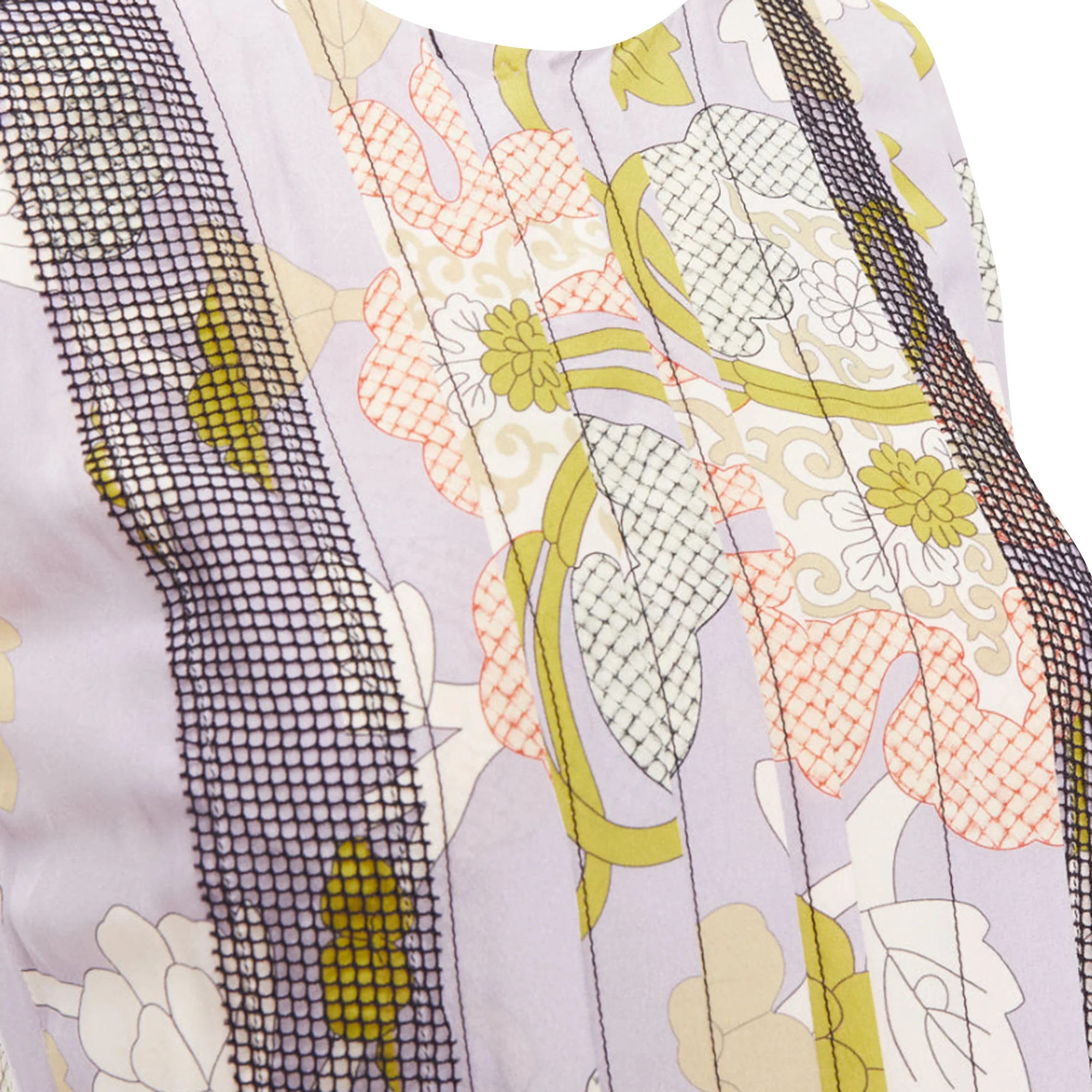 Women's Bottega Veneta Silk Floral Print Pleat Dress - Image 2