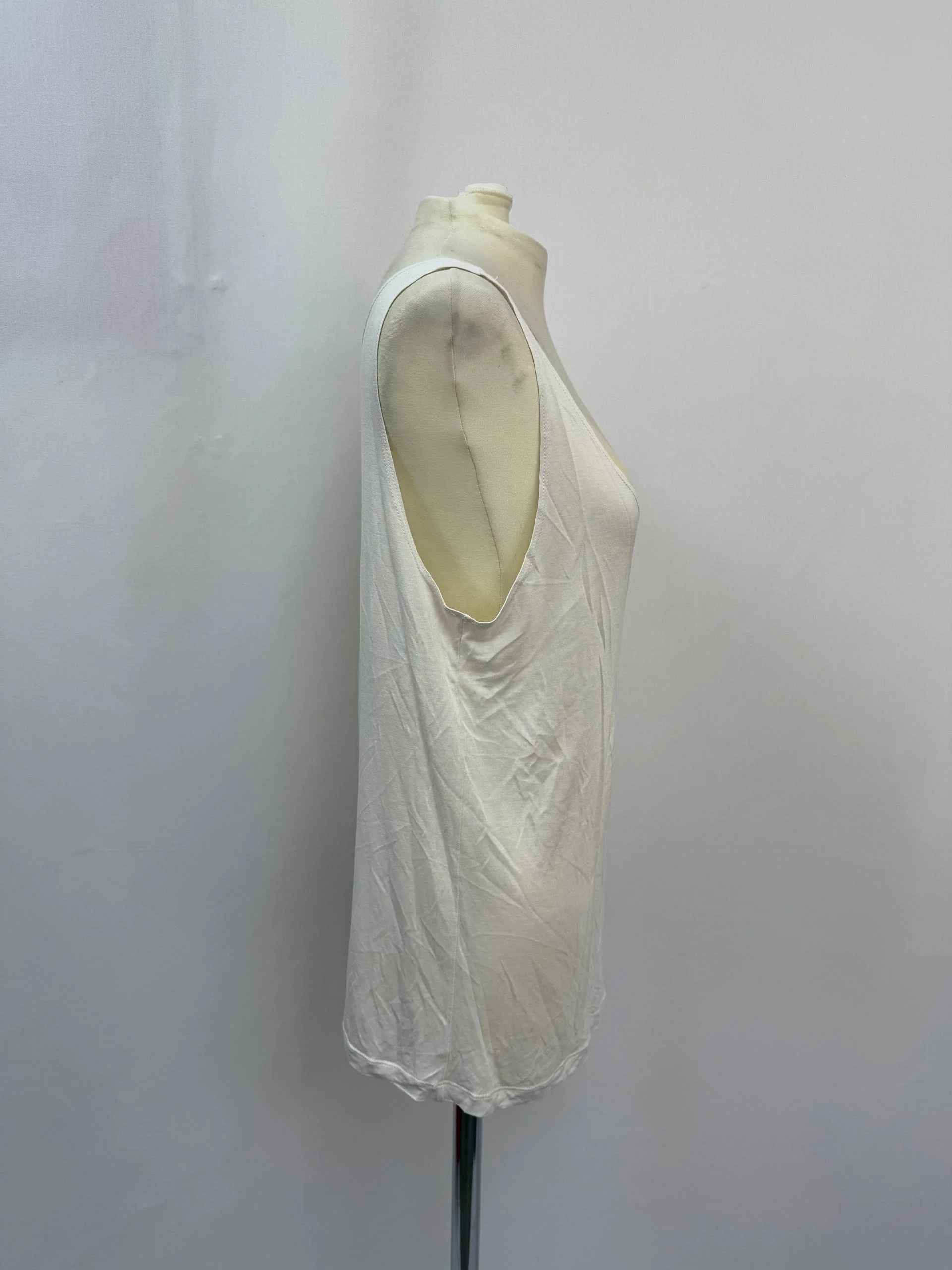 Women's Bottega Veneta Tank Top in White Cotton - Image 7