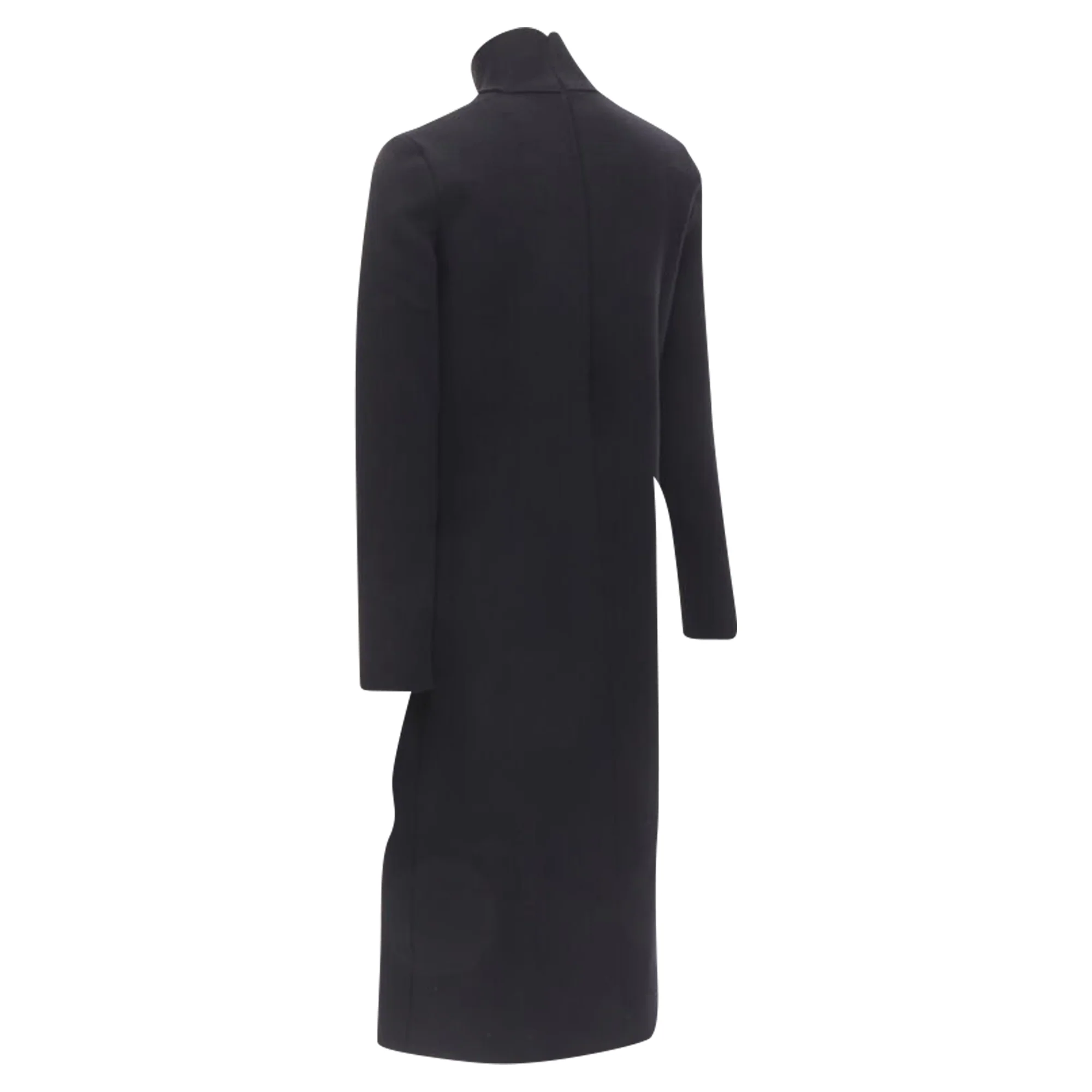 Women's Bottega Veneta thick wool blend cut out collar dress - Image 6
