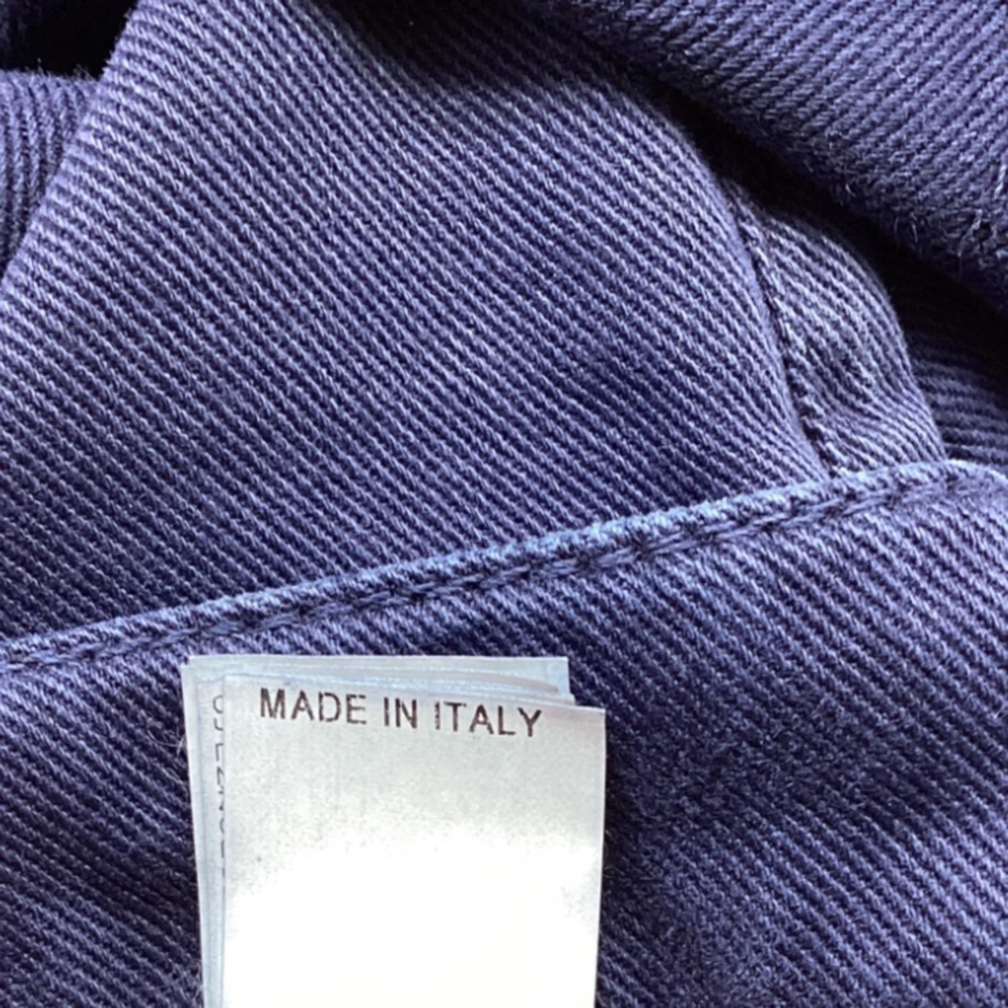Men's Brunello Cucinelli Low-Rise Skinny Jeans in Navy Blue Cotton - Image 4