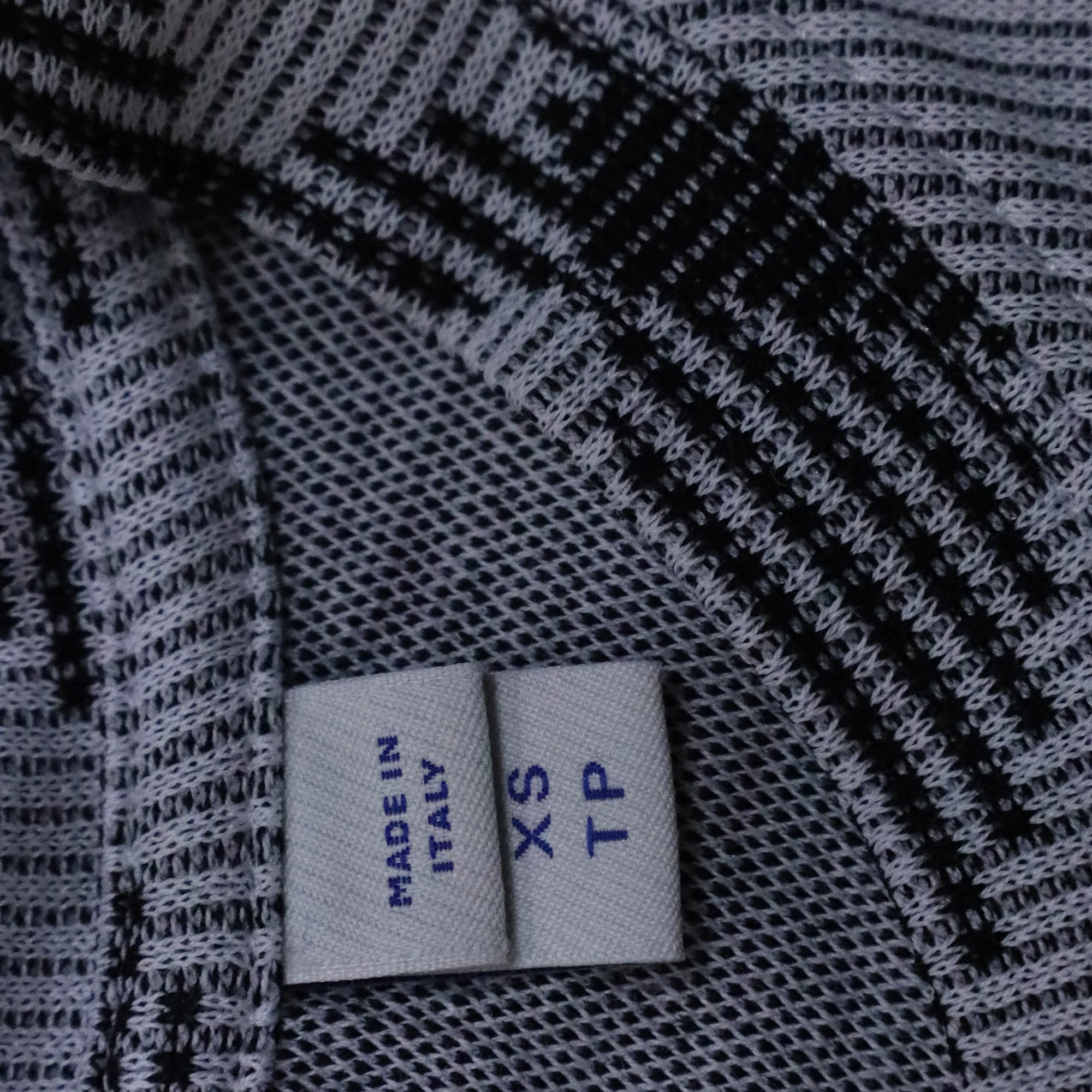 Men's Burberry Check T-shirt in Grey Cotton - Image 4