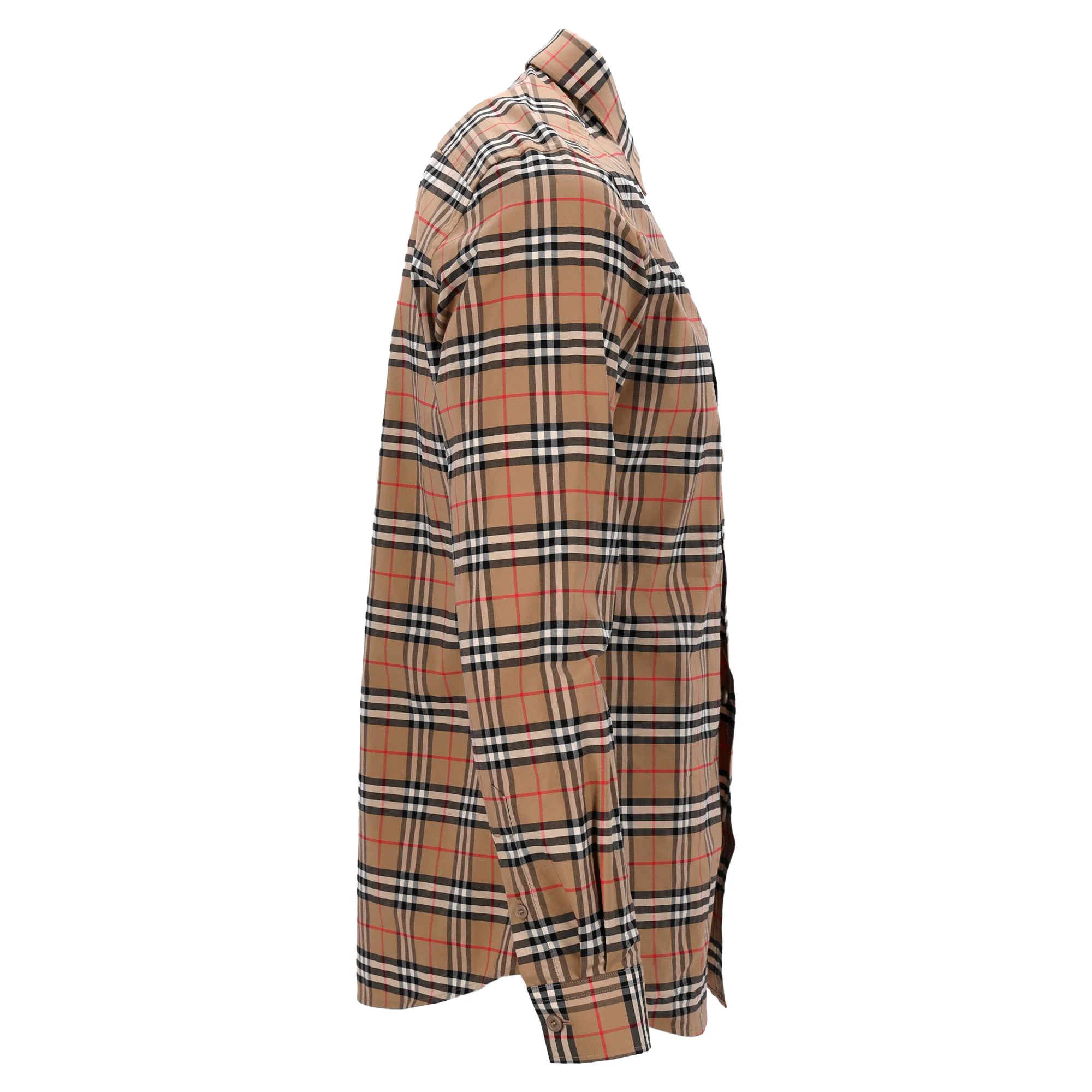 Men's Burberry Checked Shirt Longsleeves - Image 2