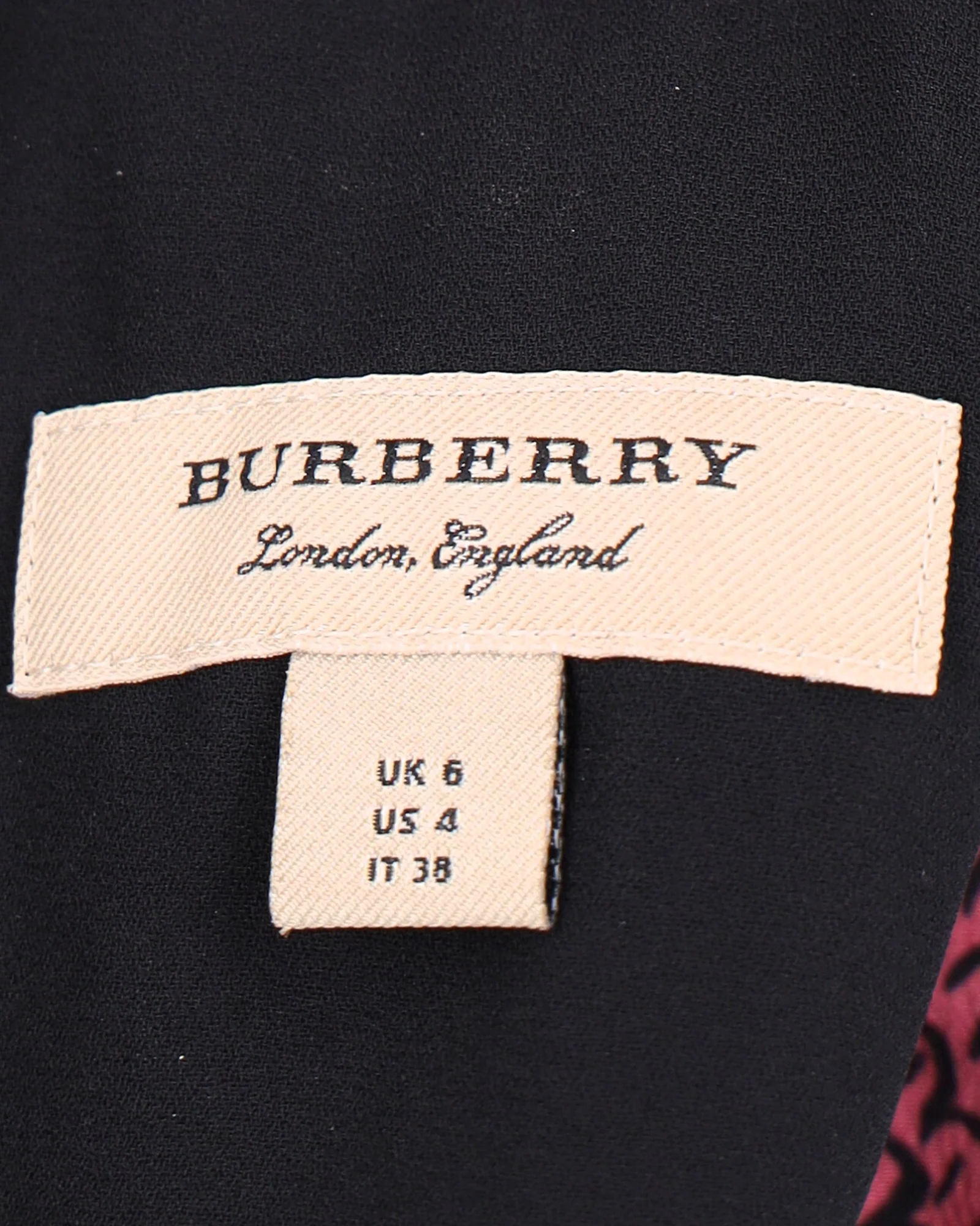Women's Burberry Hallie Maxi Dress in Floral Print Silk - Image 4