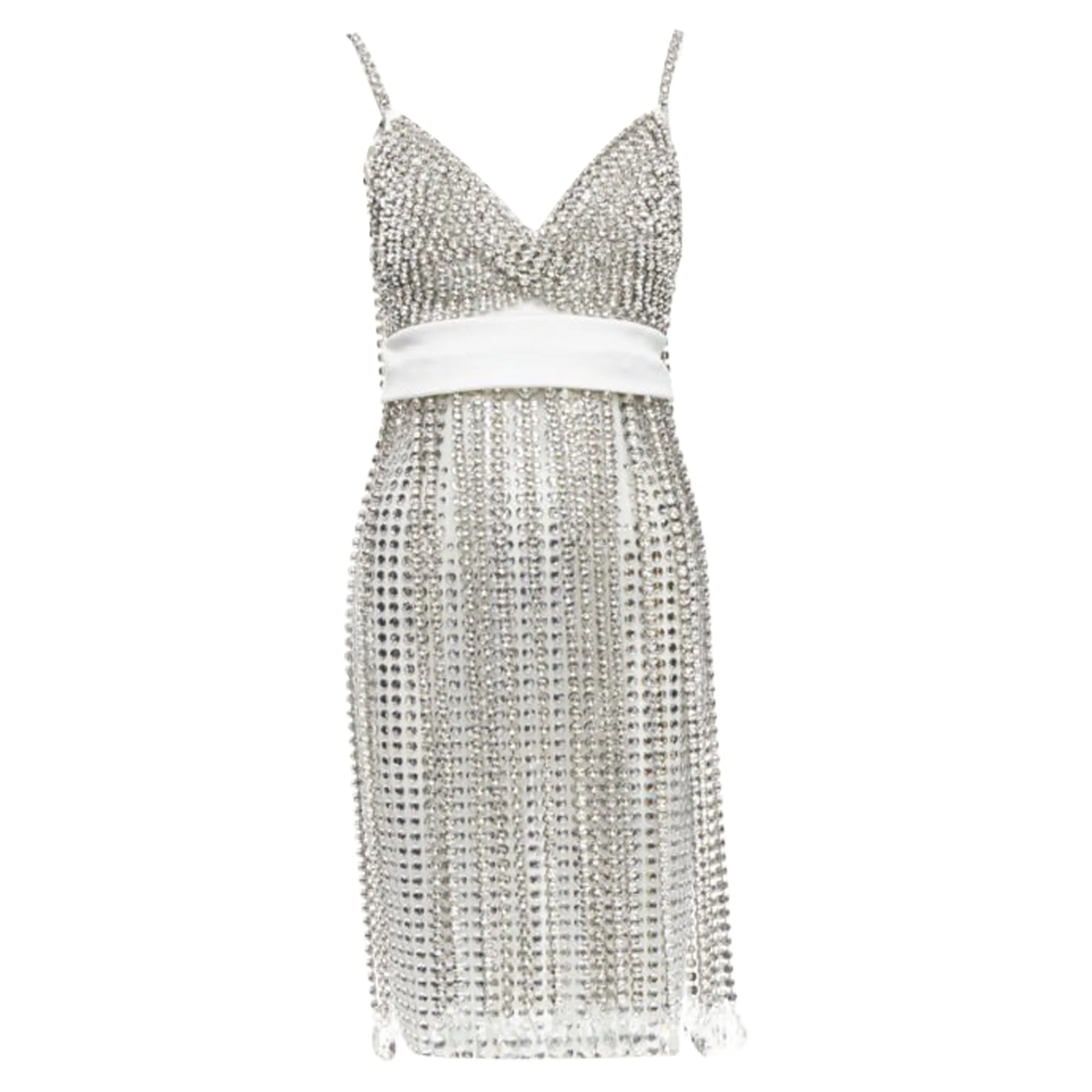 Women's Burberry Riccardo Tisci rhinestone crystal dress