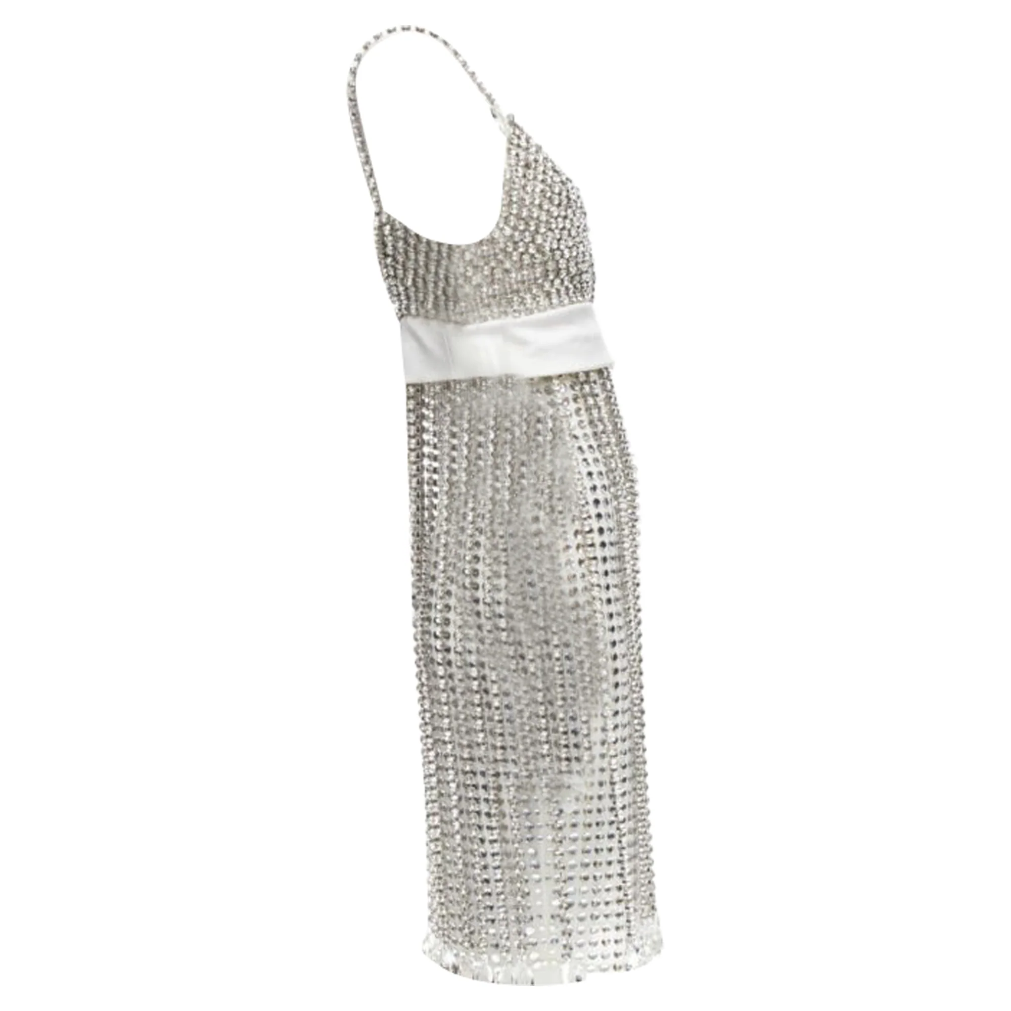 Women's Burberry Riccardo Tisci rhinestone crystal dress - Image 4