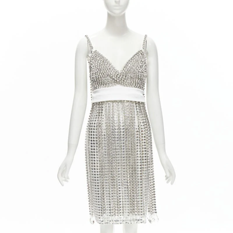 Women's Burberry Riccardo Tisci rhinestone crystal dress - Image 7