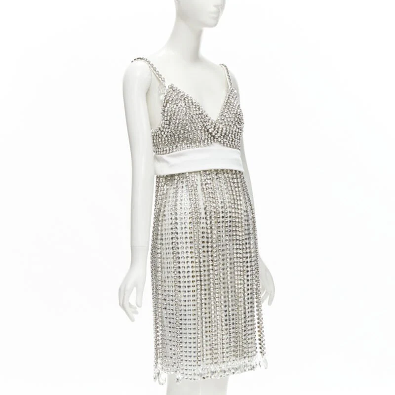 Women's Burberry Riccardo Tisci rhinestone crystal dress - Image 9