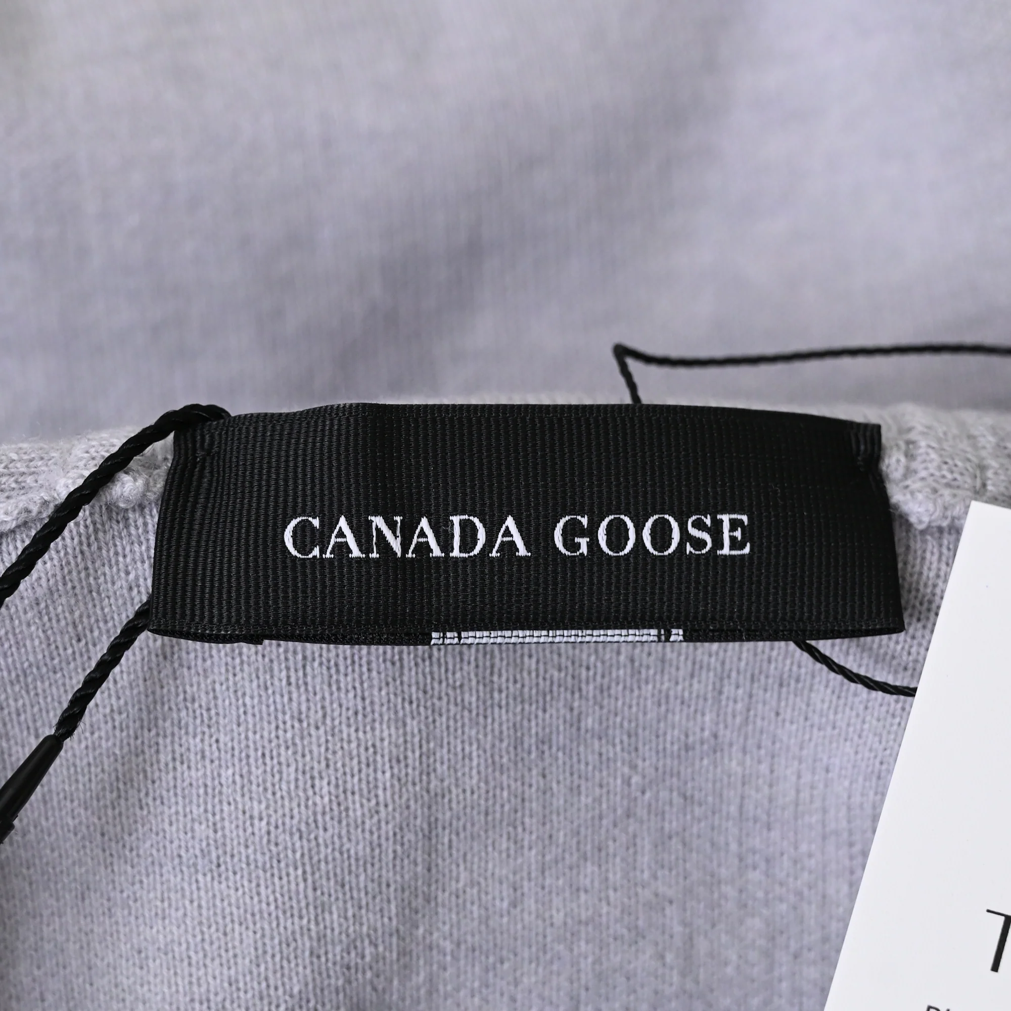 Women's Canada Goose Holton Hoodie in Grey Wool - Image 4