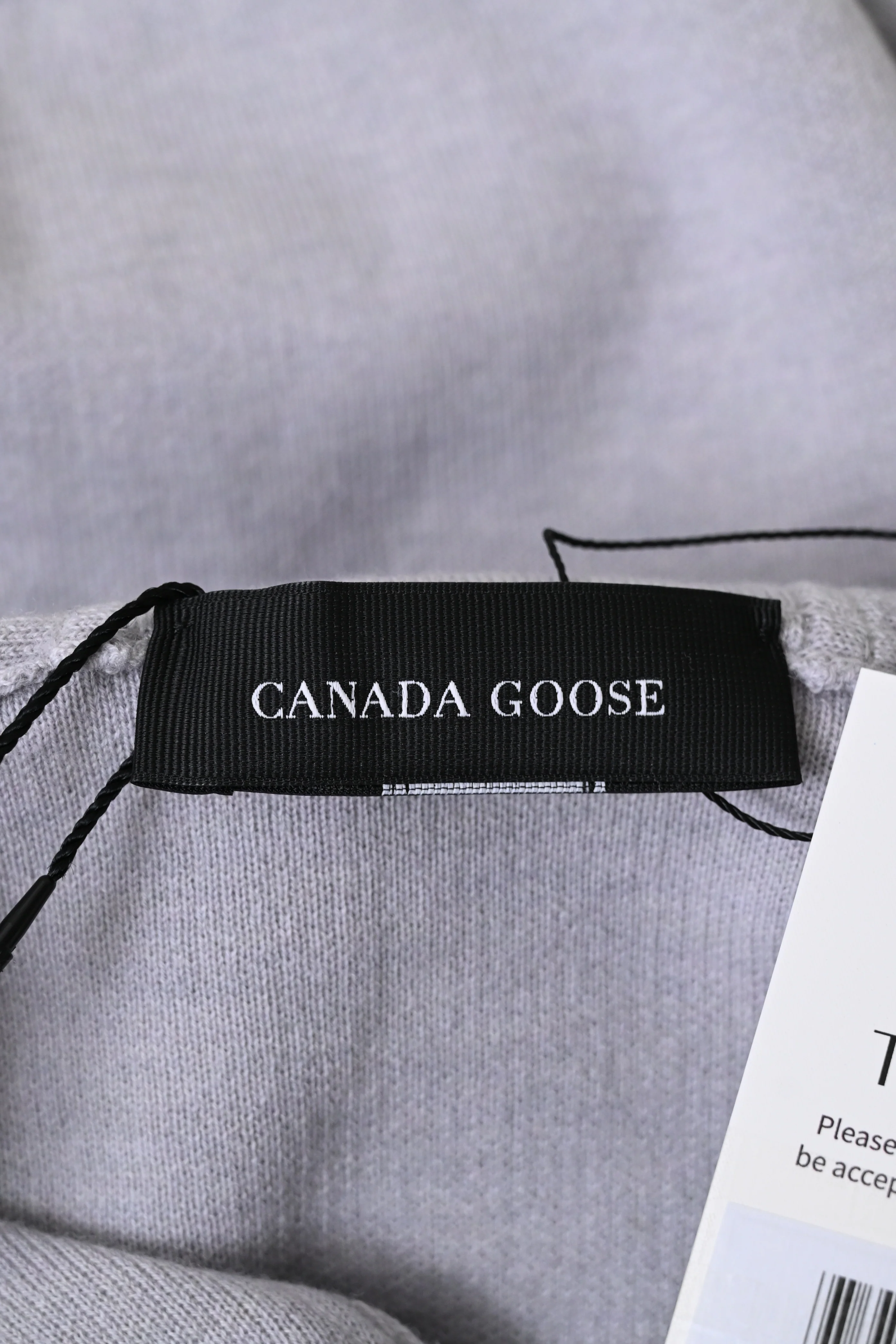 Women's Canada Goose Holton Hoodie in Grey Wool - Image 9