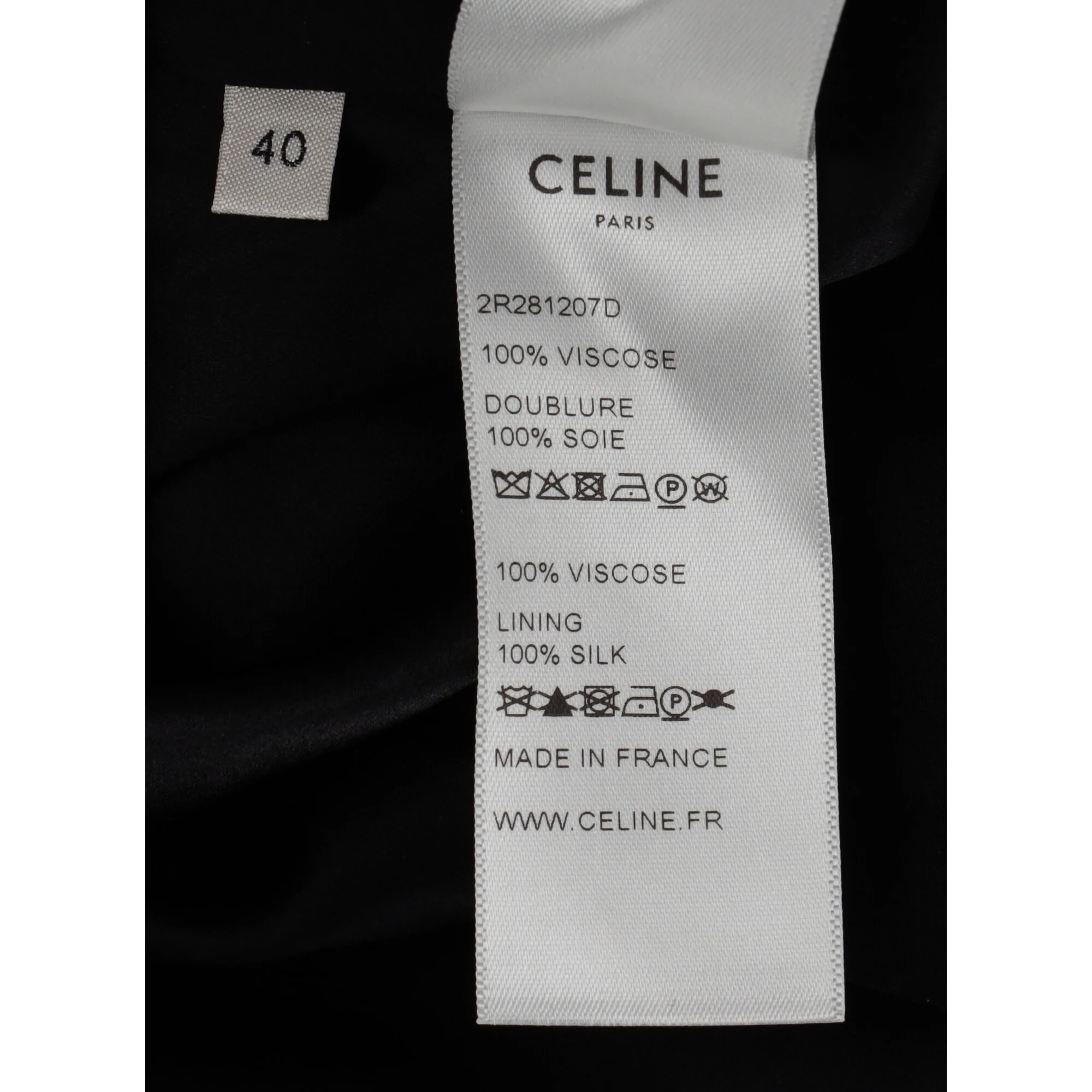 Women's Celine Geometric Print Midi Dress in Multicolor Silk - Image 10