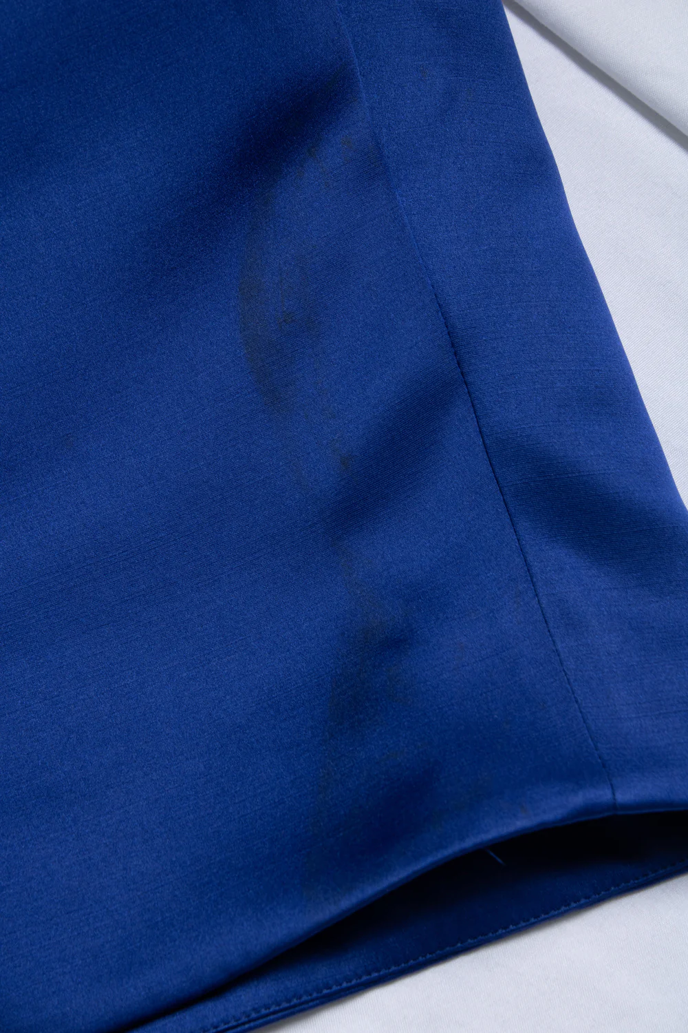 Women's Celine kobalt blue silk blend dress - Image 7