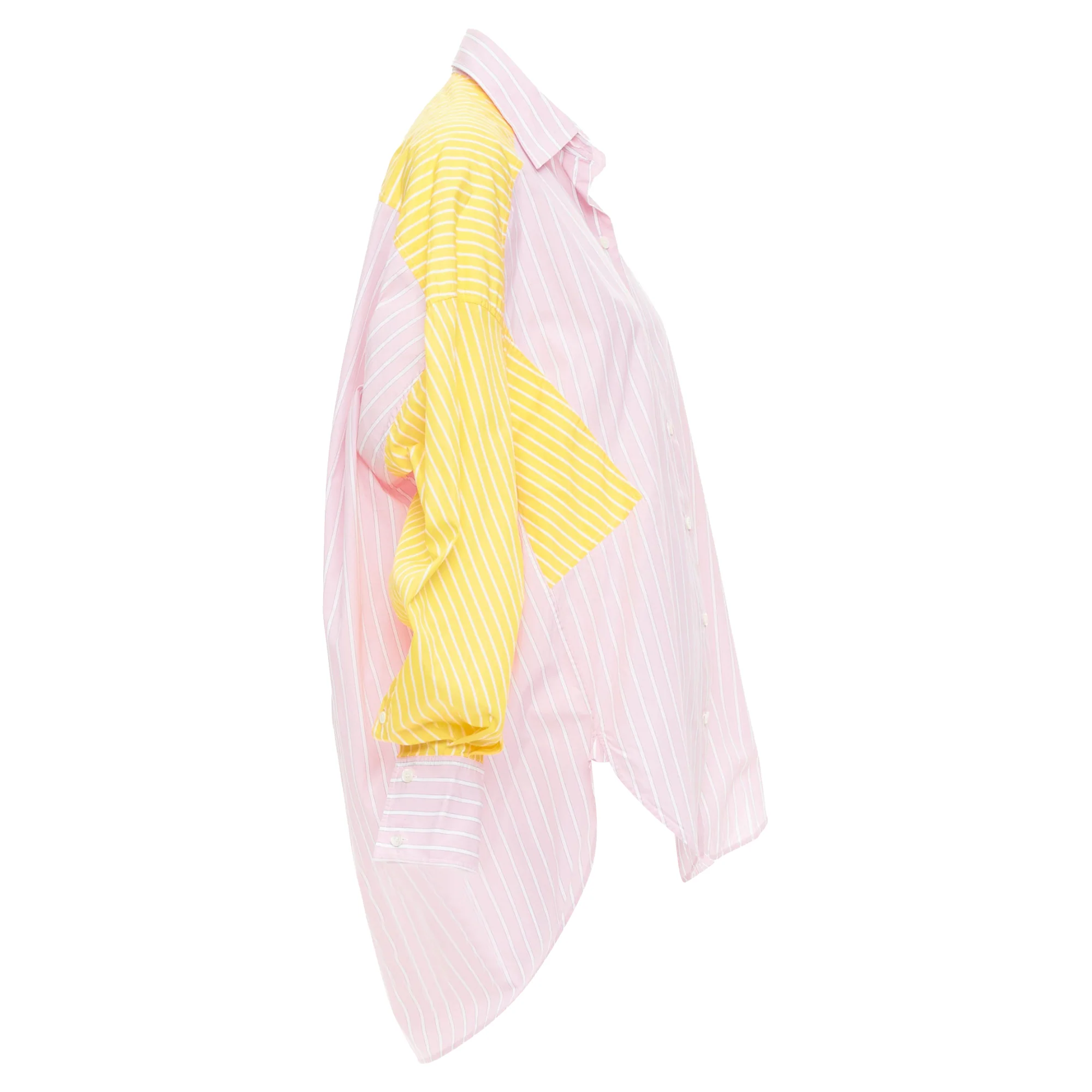 Women's Celine Phoebe Philo Colorblocked Shirt - Image 4