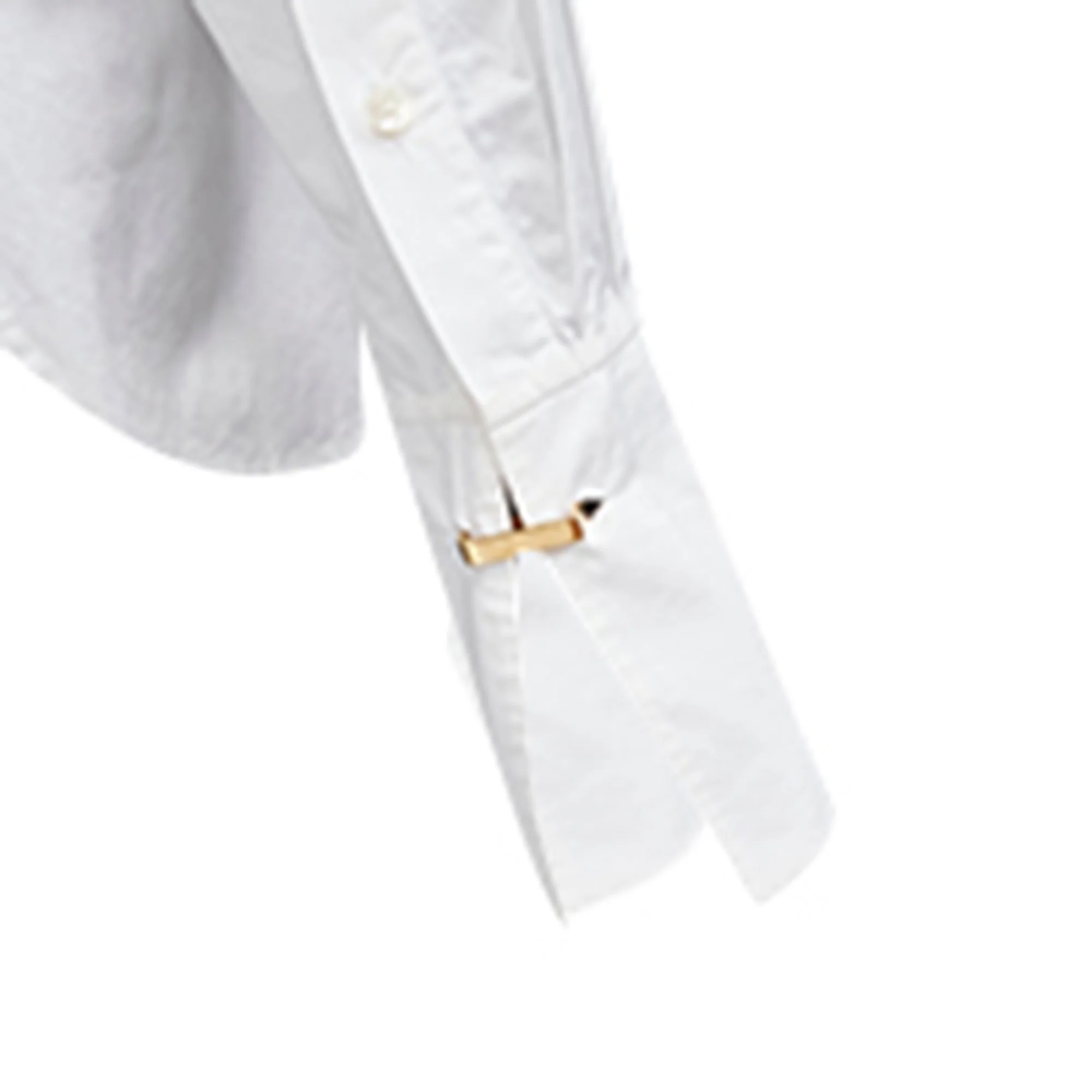 Women's Celine Phoebe Philo cotton d ring belt minimal shirt - Image 2